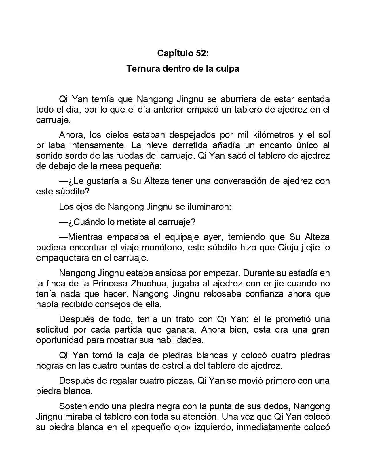 Jing Wei Qing Shang (Novela) - Capítulo 52 - Página 1 - LectorTMOo