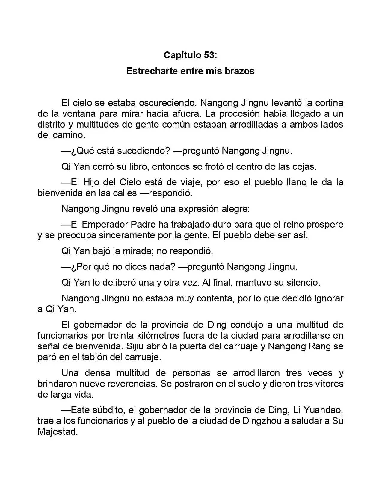 Jing Wei Qing Shang (Novela) - Capítulo 53 - Página 1 - LectorTMOo