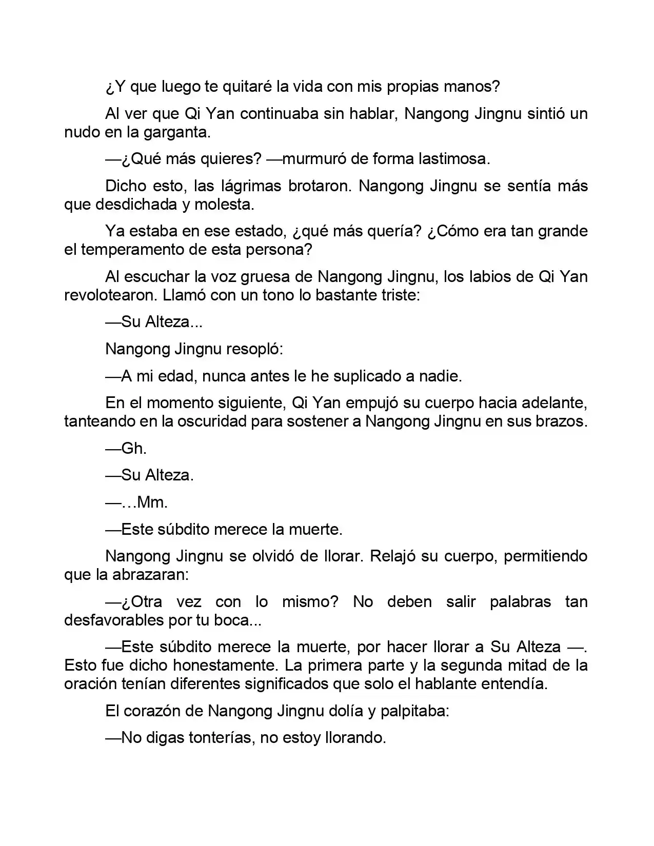 Jing Wei Qing Shang (Novela) - Capítulo 53 - Página 7 - LectorTMOo