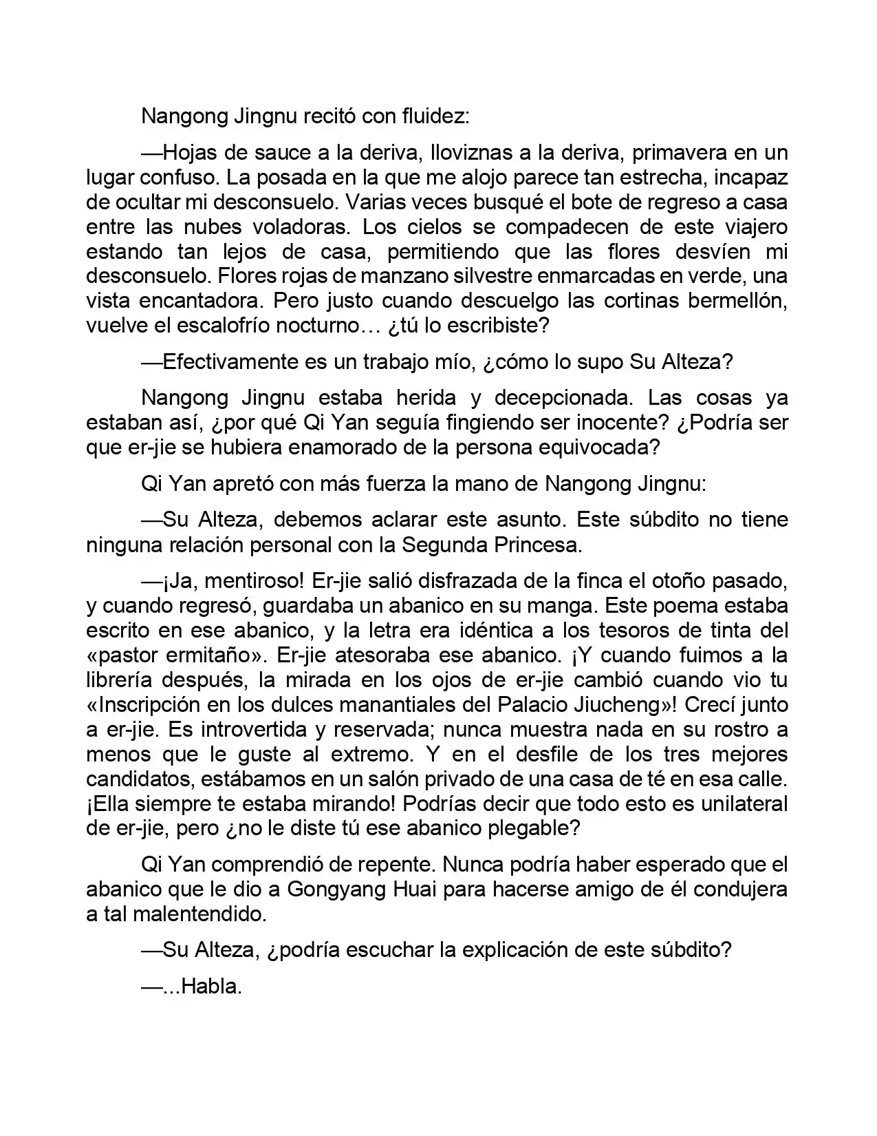 Jing Wei Qing Shang (Novela) - Capítulo 54 - Página 3 - LectorTMOo