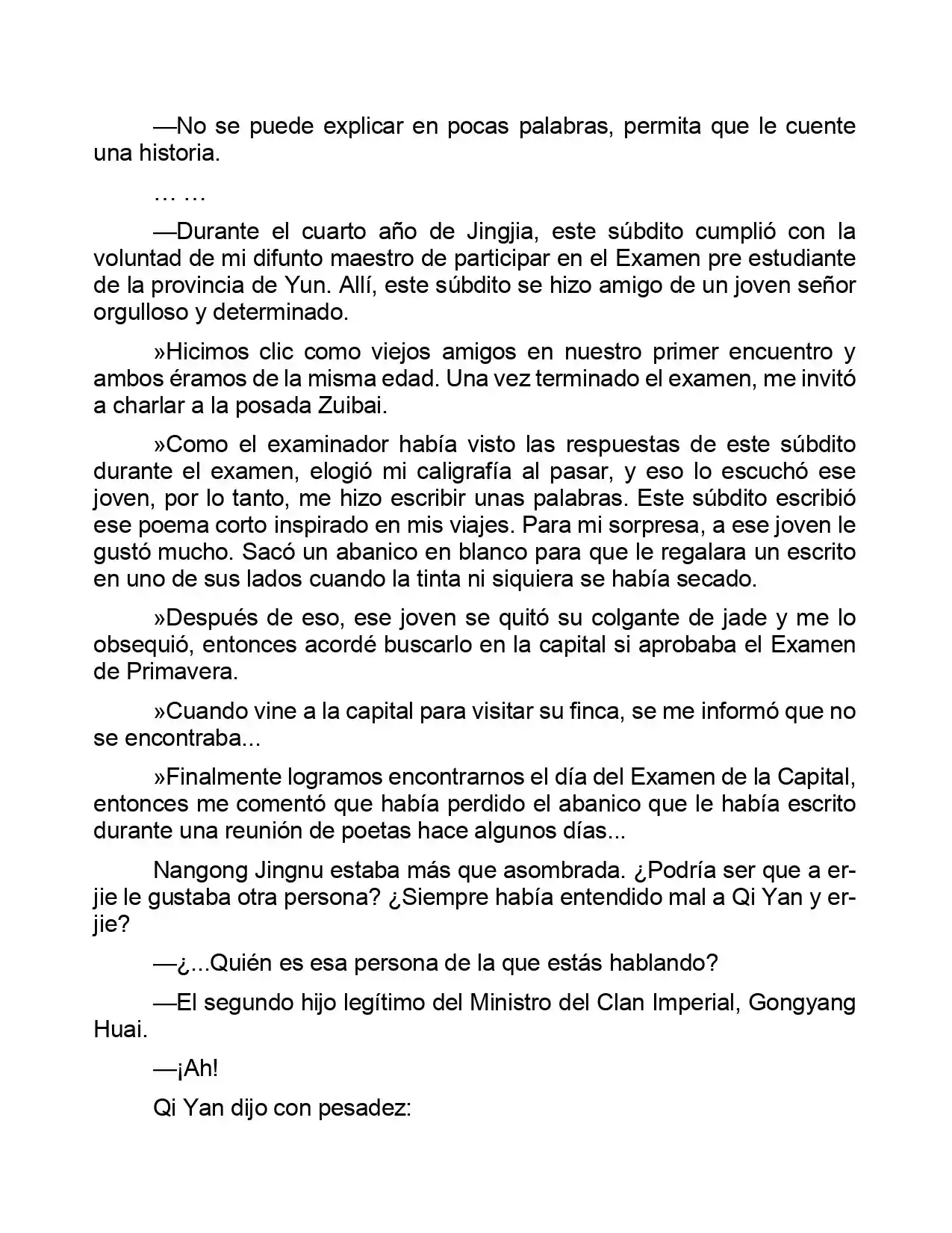 Jing Wei Qing Shang (Novela) - Capítulo 54 - Página 4 - LectorTMOo