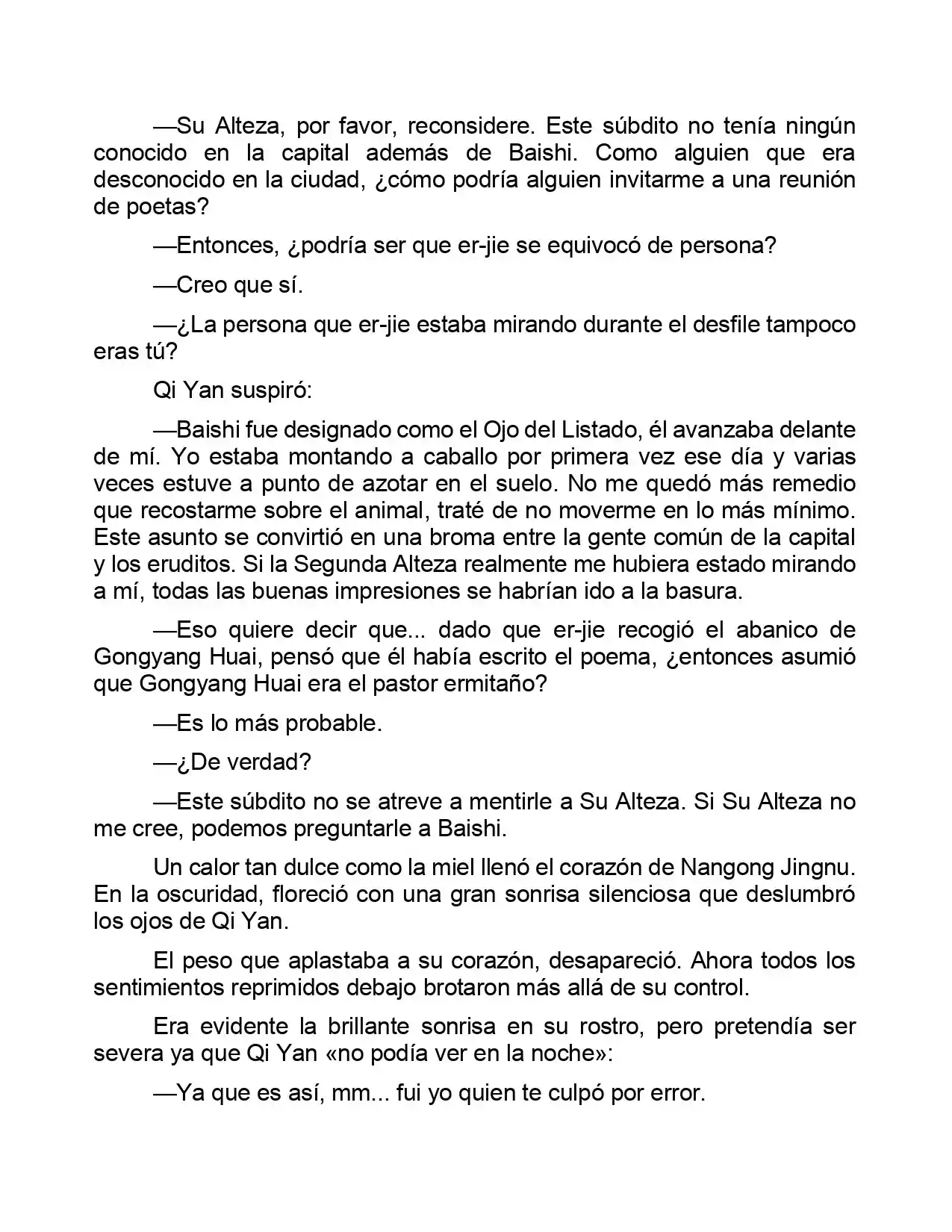 Jing Wei Qing Shang (Novela) - Capítulo 54 - Página 5 - LectorTMOo