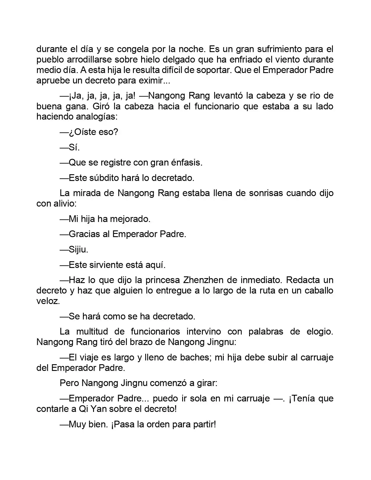 Jing Wei Qing Shang (Novela) - Capítulo 54 - Página 7 - LectorTMOo