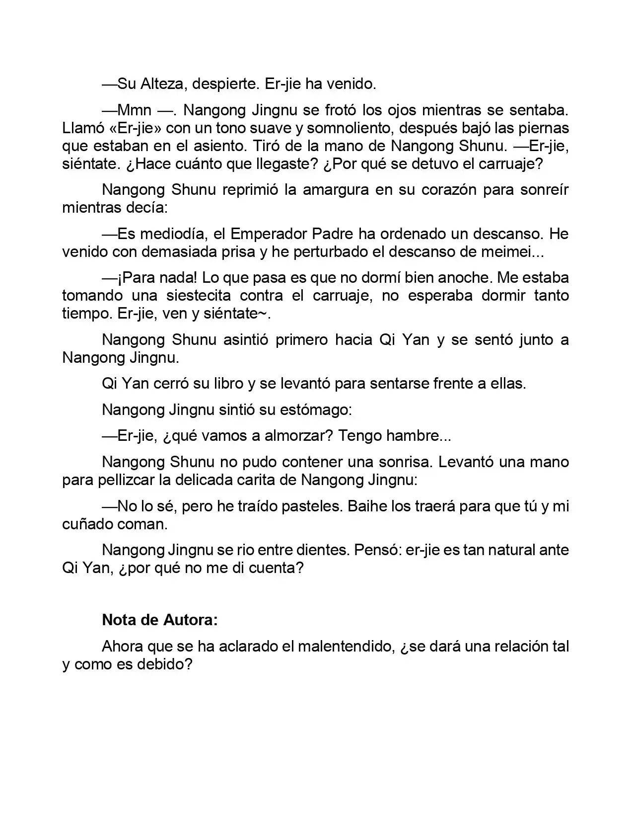Jing Wei Qing Shang (Novela) - Capítulo 54 - Página 10 - LectorTMOo