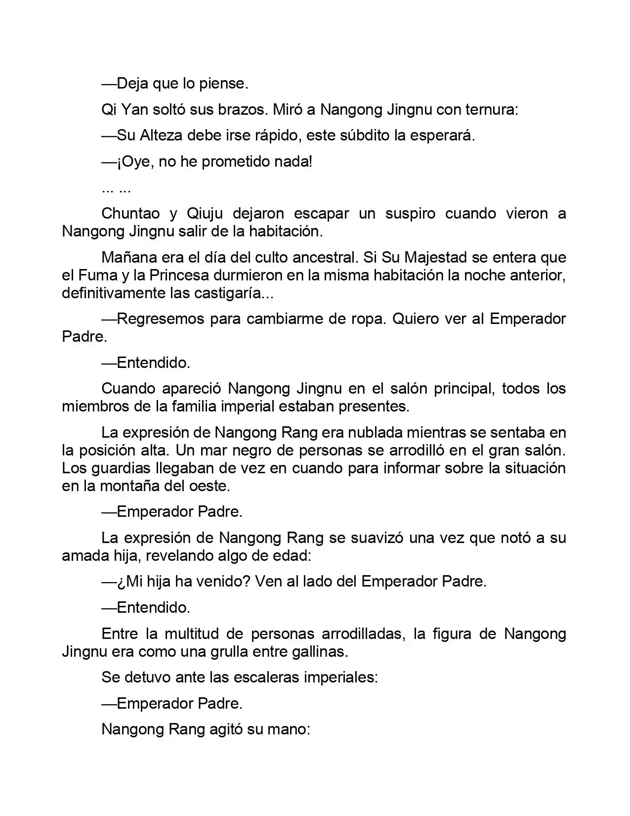 Jing Wei Qing Shang (Novela) - Capítulo 56 - Página 9 - LectorTMOo