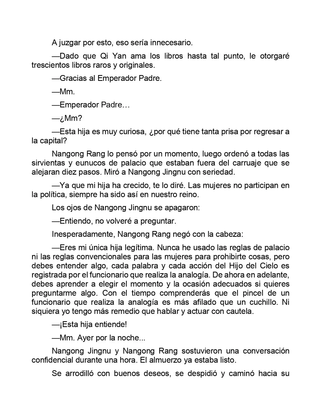 Jing Wei Qing Shang (Novela) - Capítulo 62 - Página 6 - LectorTMOo