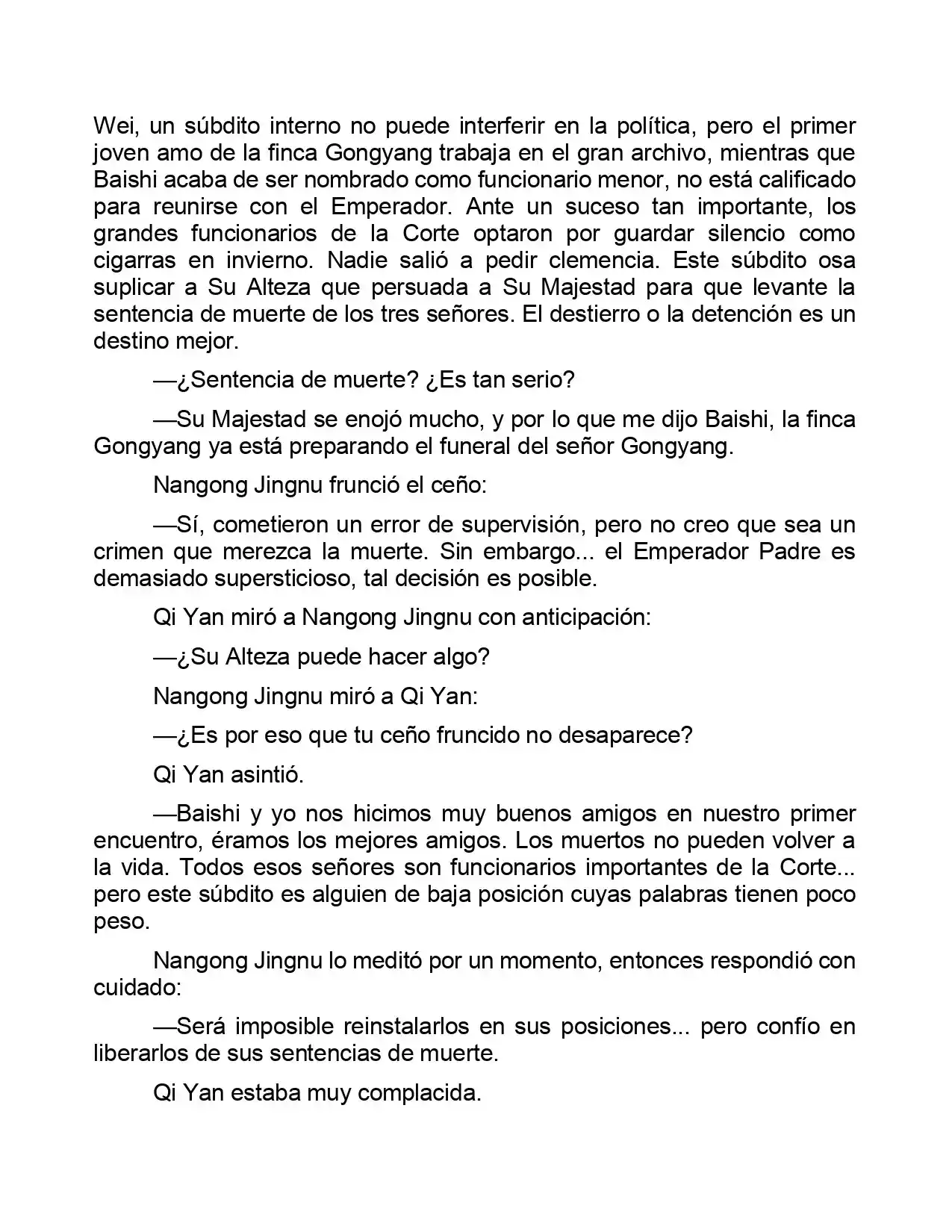 Jing Wei Qing Shang (Novela) - Capítulo 65 - Página 6 - LectorTMOo