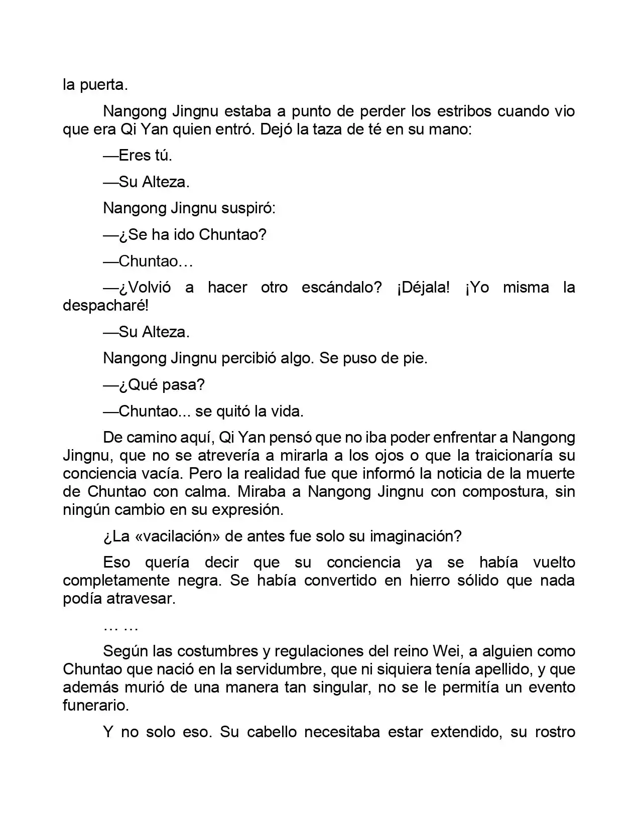 Jing Wei Qing Shang (Novela) - Capítulo 67 - Página 8 - LectorTMOo