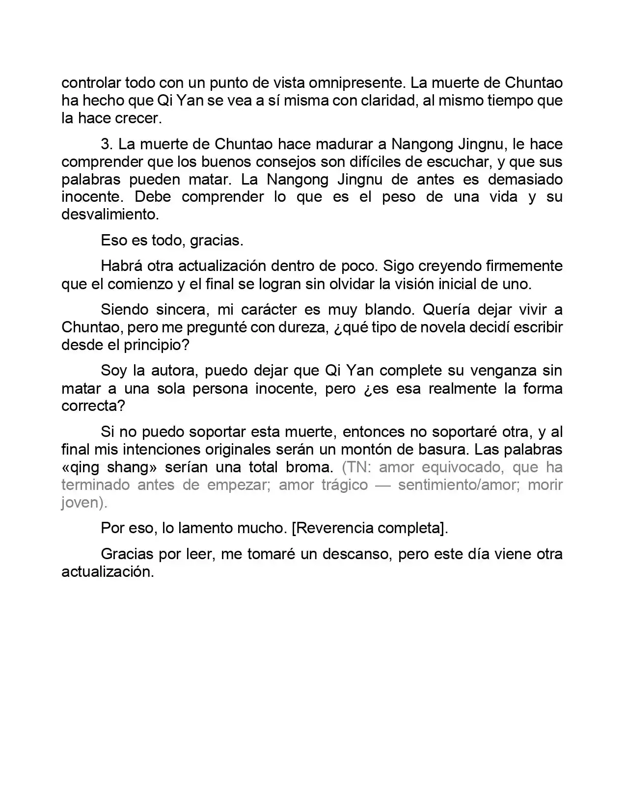 Jing Wei Qing Shang (Novela) - Capítulo 67 - Página 10 - LectorTMOo