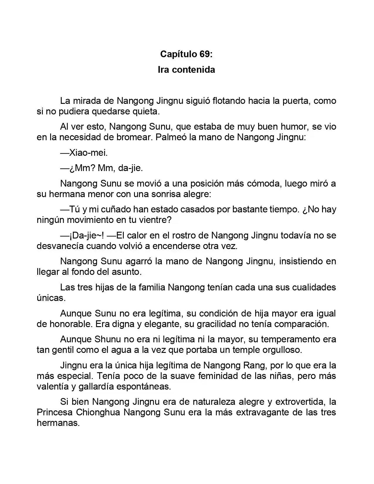Jing Wei Qing Shang (Novela) - Capítulo 69 - Página 1 - LectorTMOo