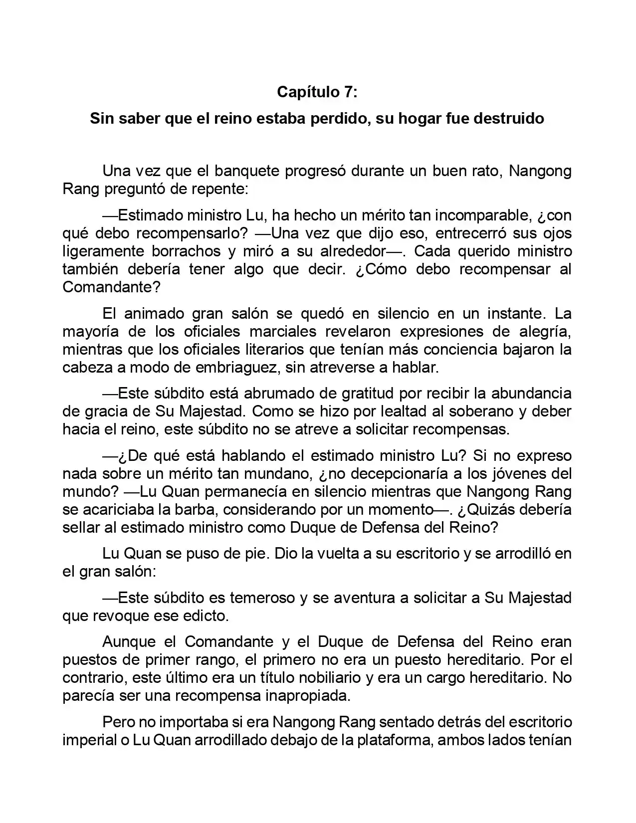 Jing Wei Qing Shang (Novela) - Capítulo 7 - Página 1 - LectorTMOo