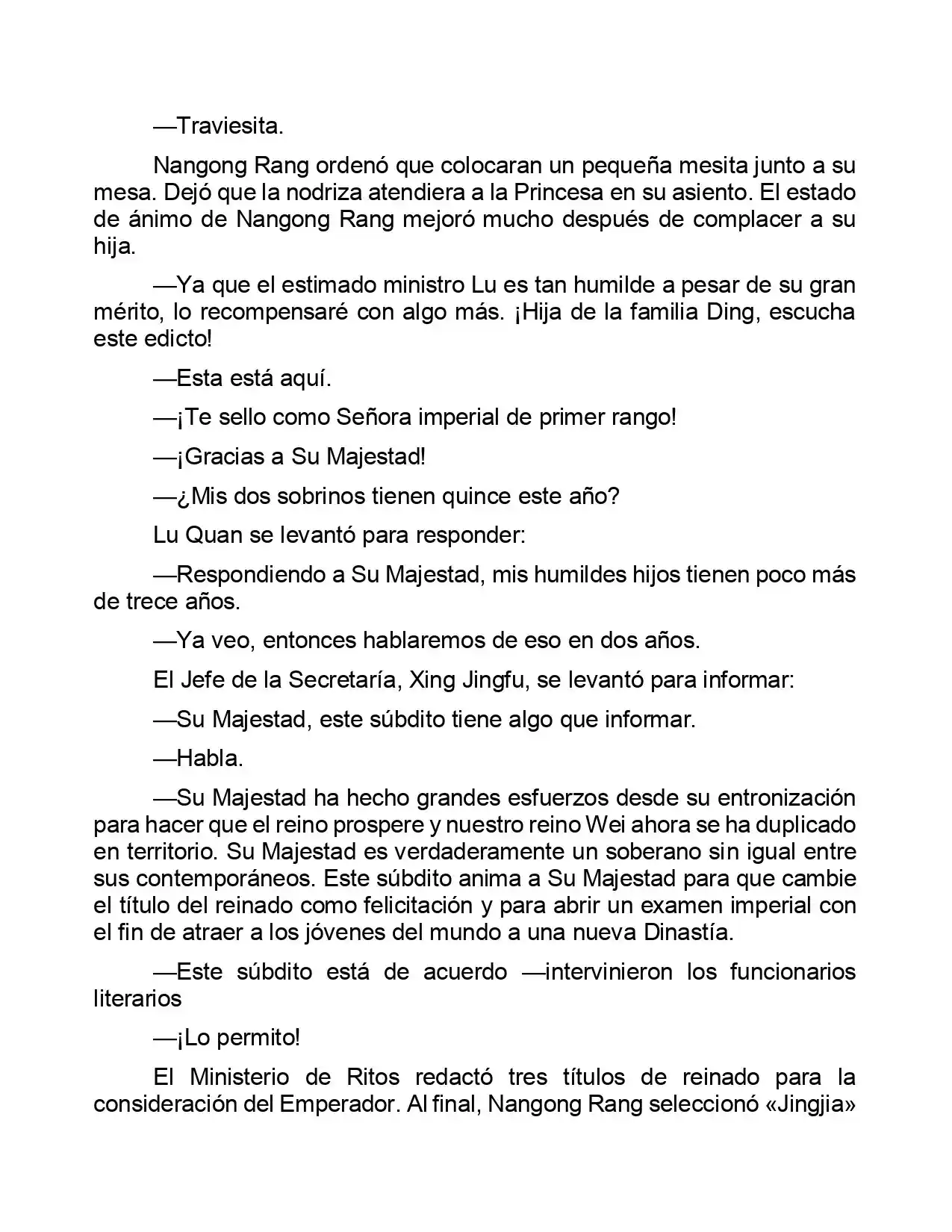 Jing Wei Qing Shang (Novela) - Capítulo 7 - Página 4 - LectorTMOo