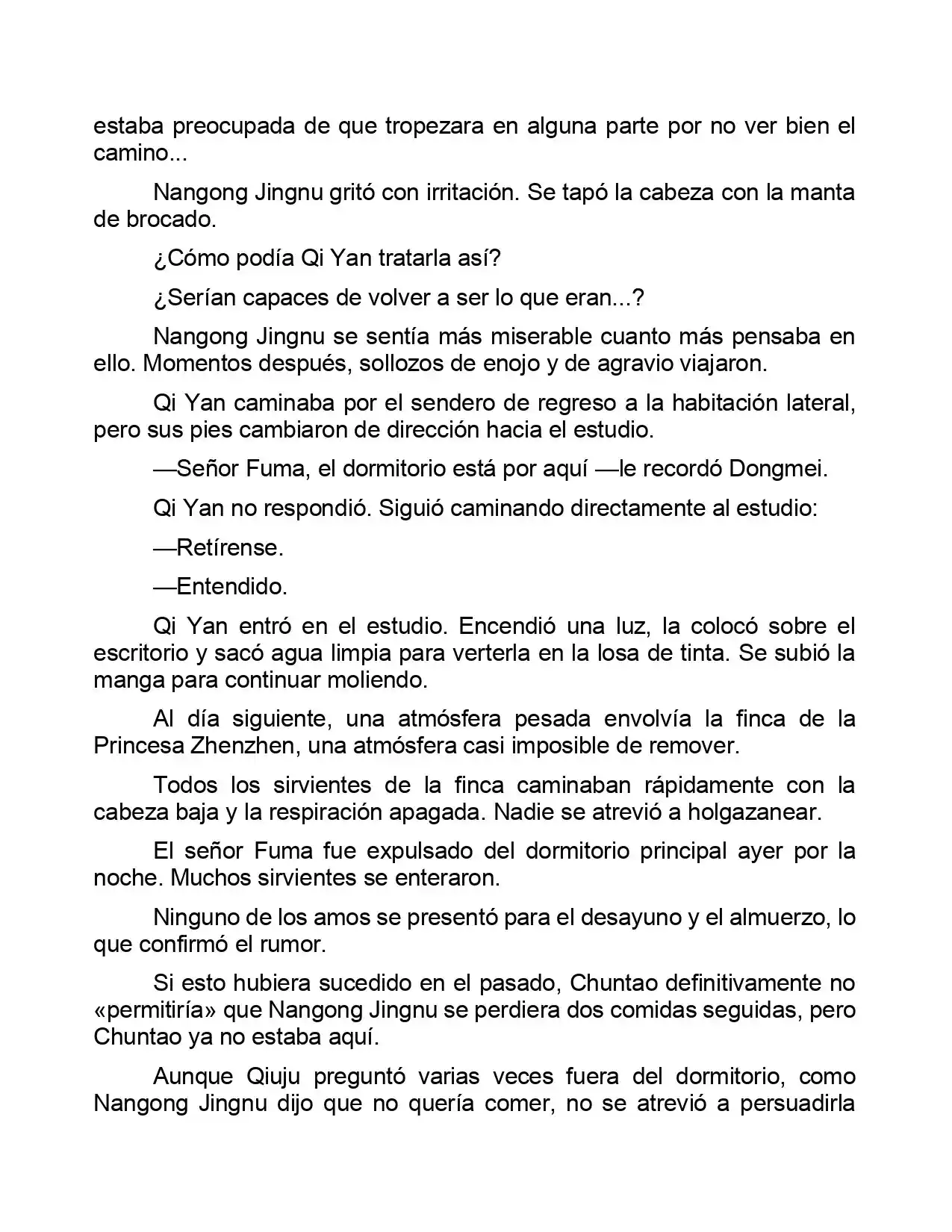 Jing Wei Qing Shang (Novela) - Capítulo 70 - Página 6 - LectorTMOo