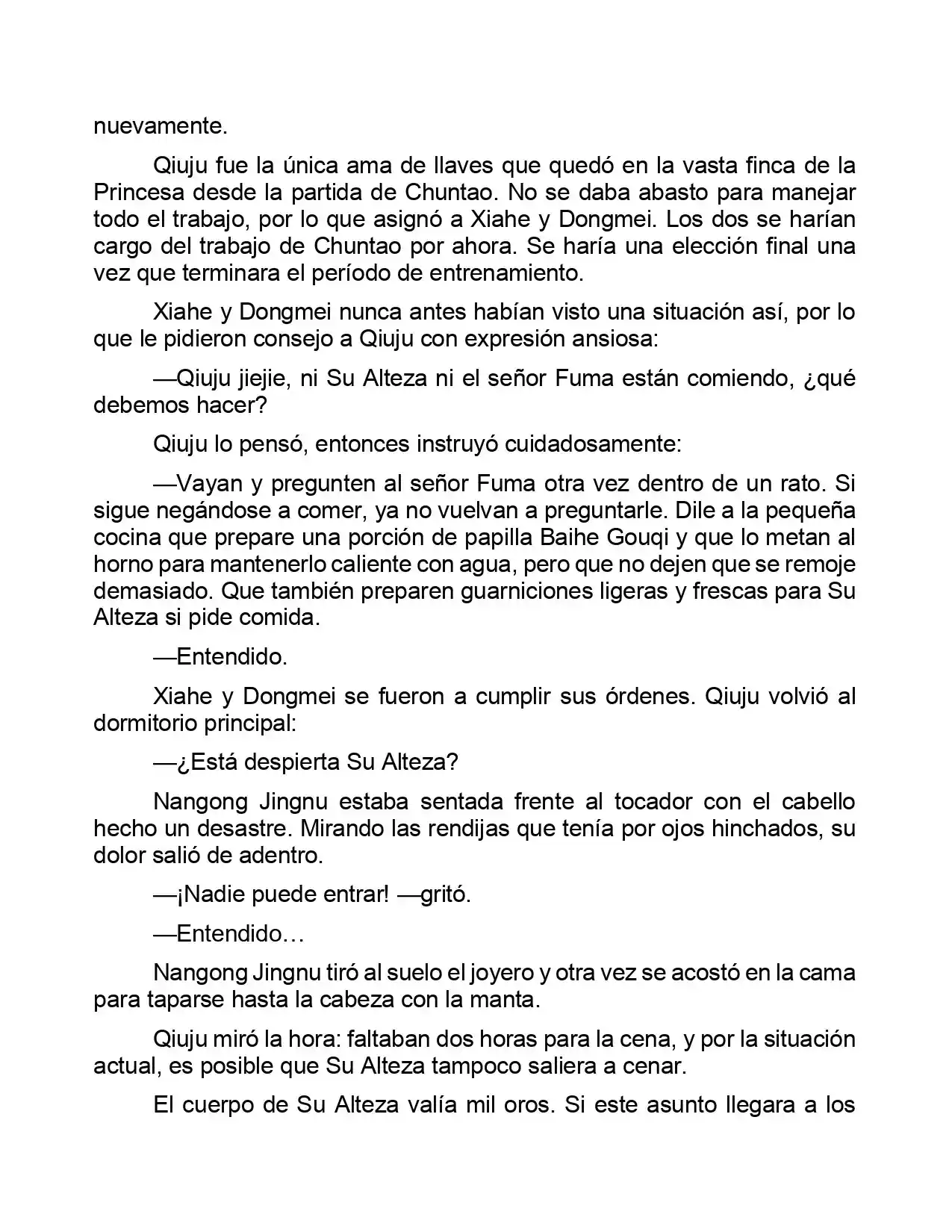 Jing Wei Qing Shang (Novela) - Capítulo 70 - Página 7 - LectorTMOo