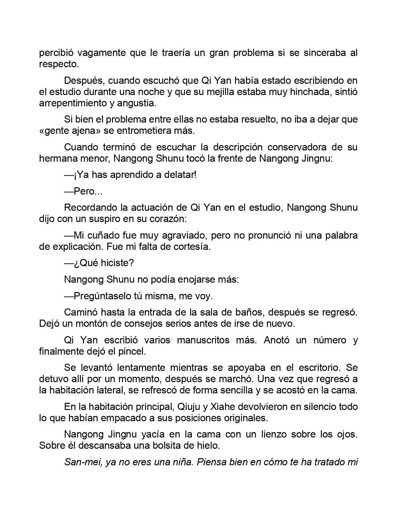 Jing Wei Qing Shang (Novela) - Capítulo 71 - Página 7 - LectorTMOo