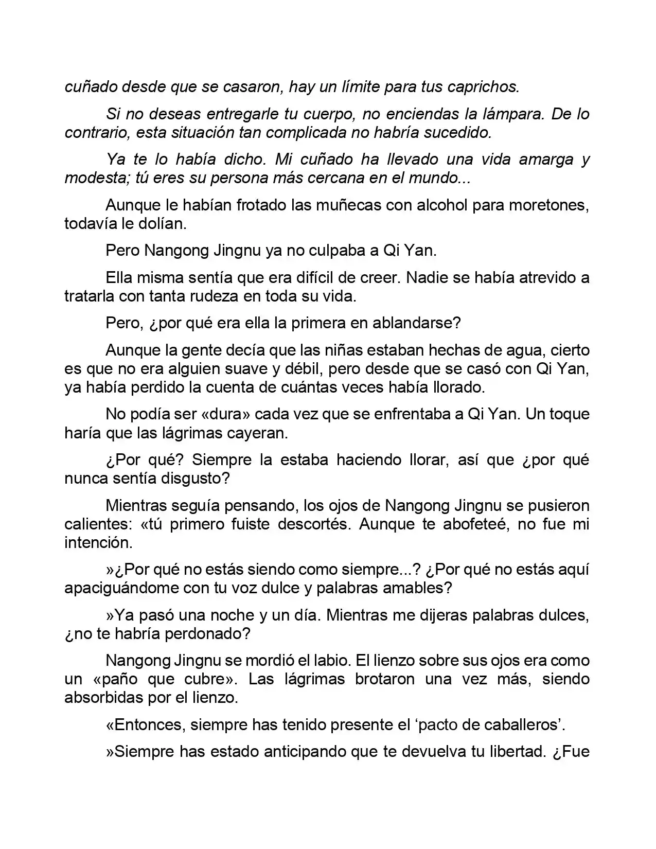 Jing Wei Qing Shang (Novela) - Capítulo 71 - Página 8 - LectorTMOo