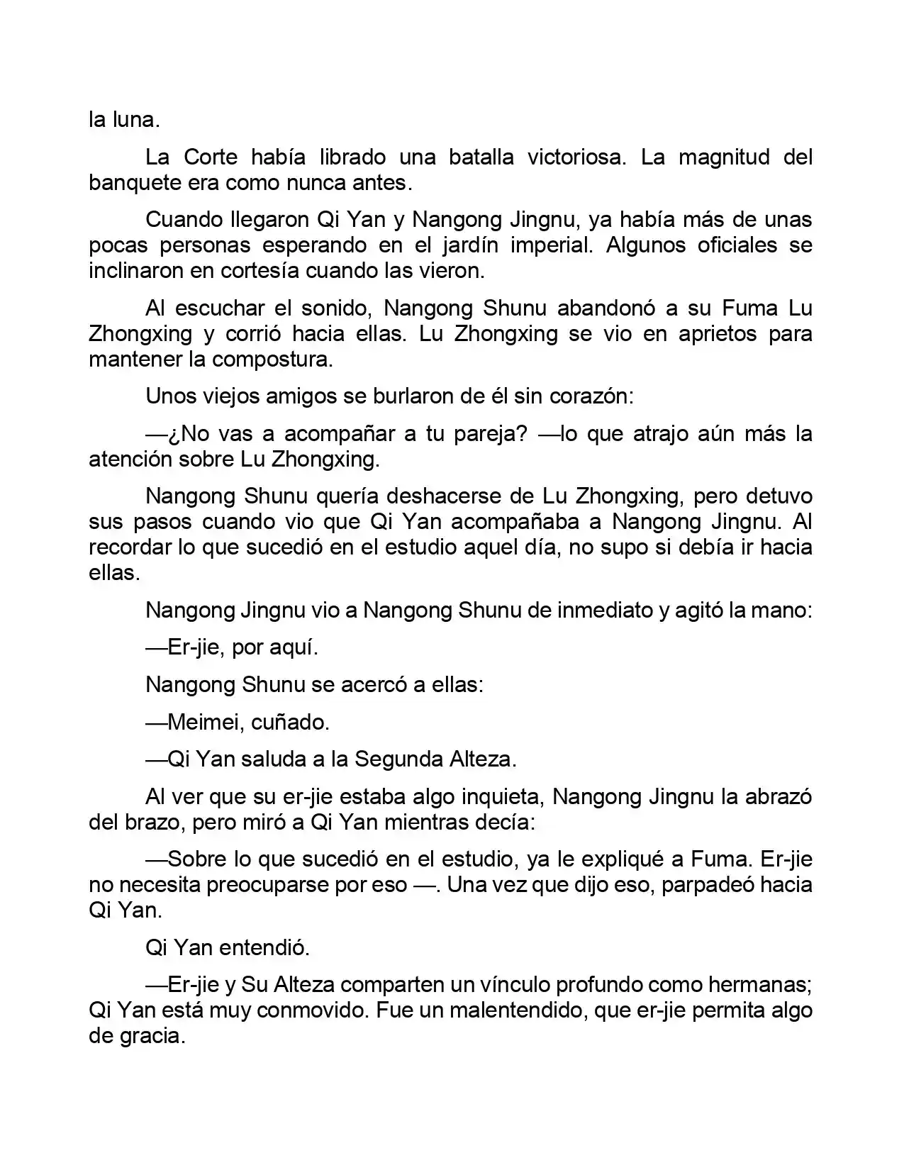 Jing Wei Qing Shang (Novela) - Capítulo 73 - Página 6 - LectorTMOo