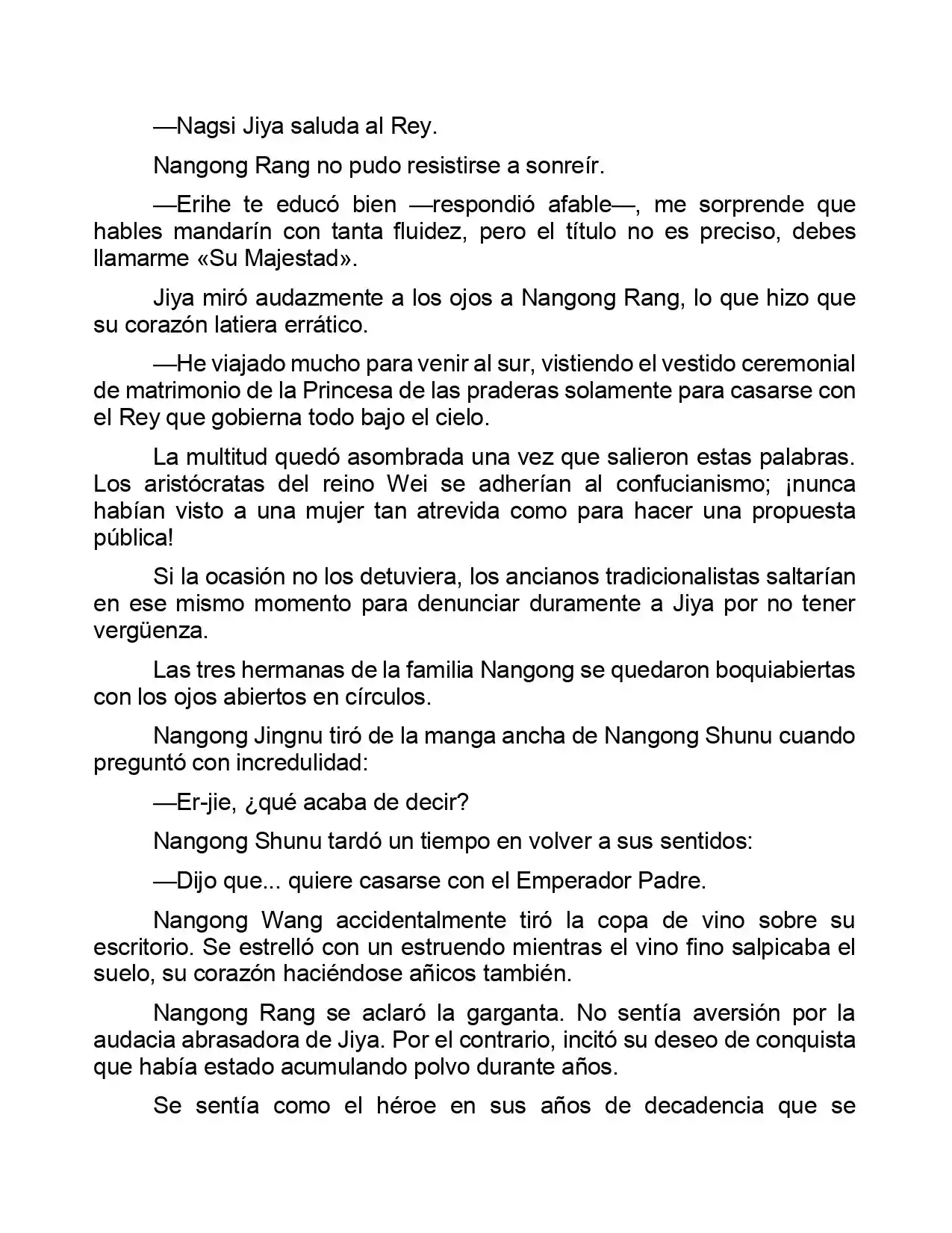 Jing Wei Qing Shang (Novela) - Capítulo 74 - Página 8 - LectorTMOo