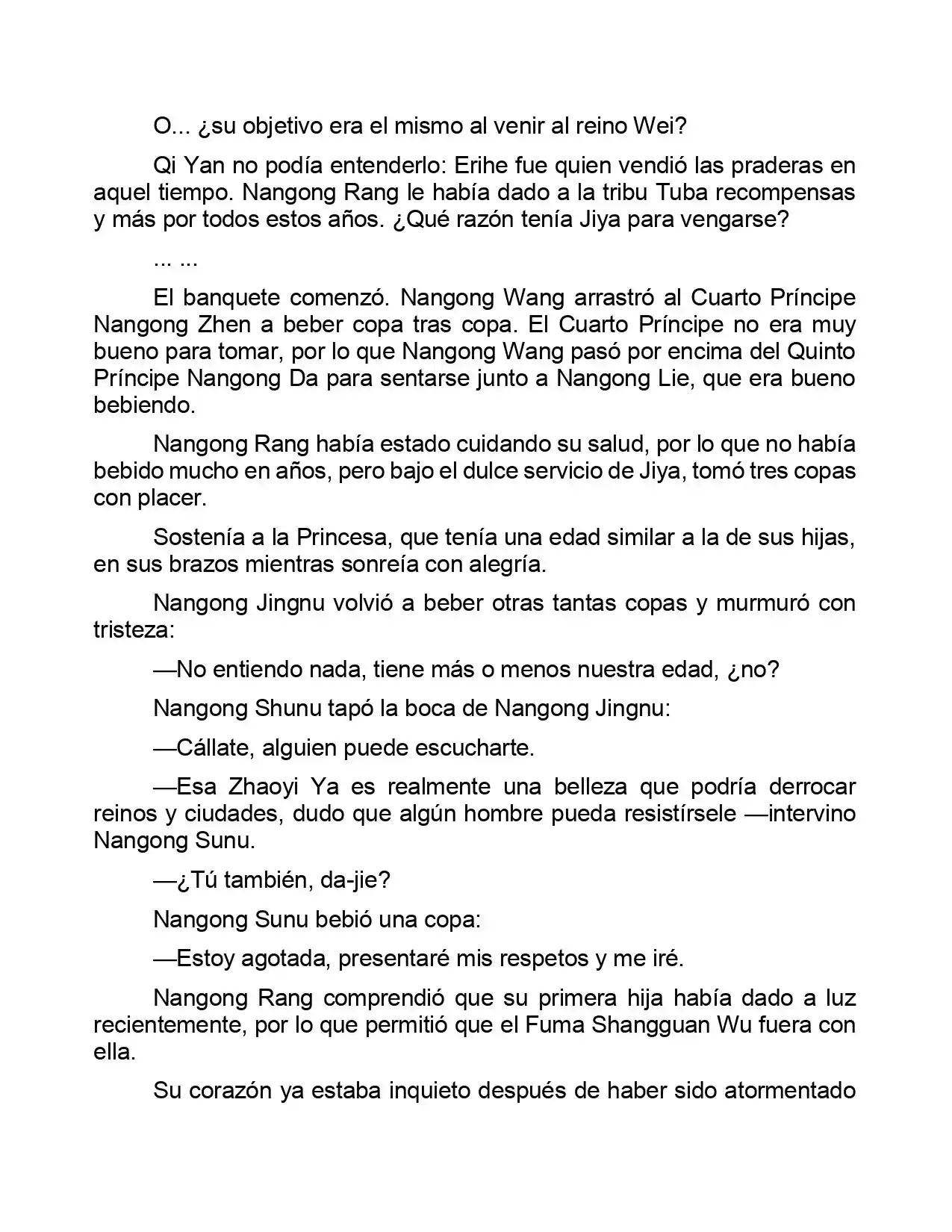Jing Wei Qing Shang (Novela) - Capítulo 75 - Página 5 - LectorTMOo