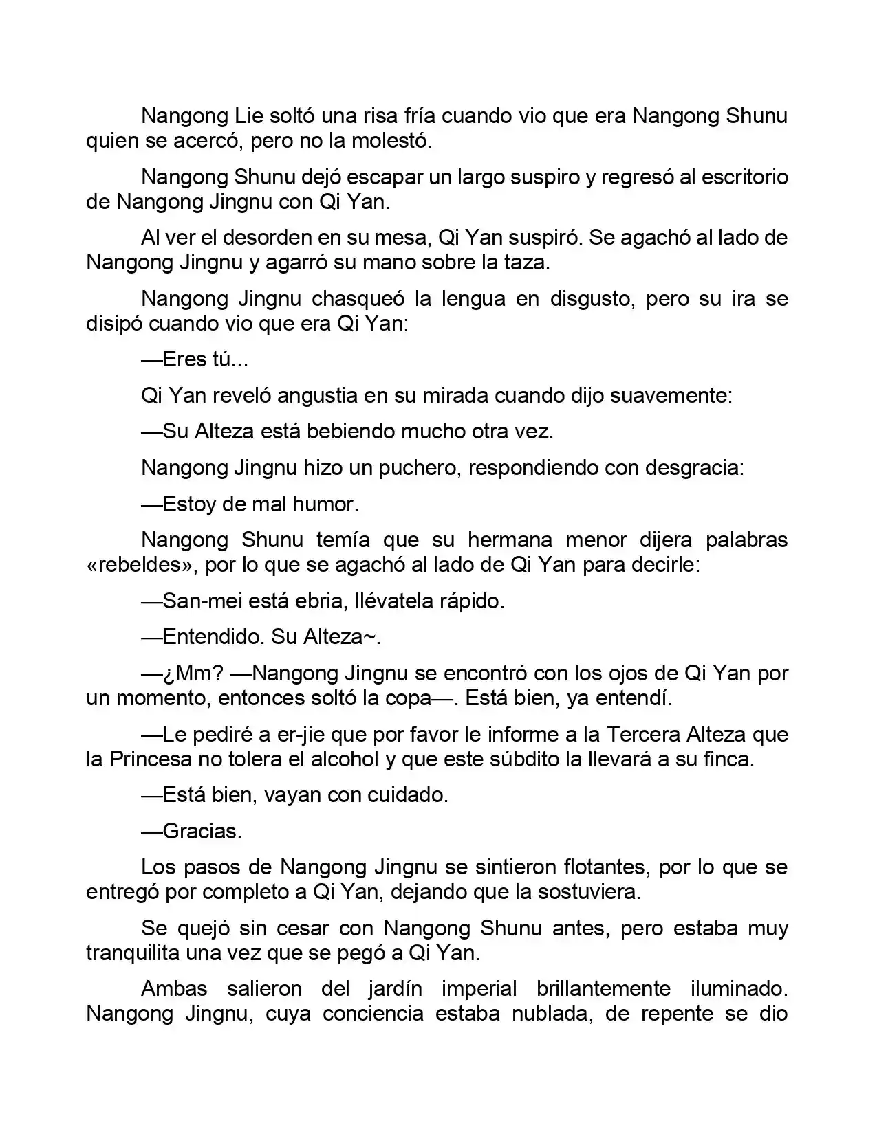 Jing Wei Qing Shang (Novela) - Capítulo 75 - Página 8 - LectorTMOo