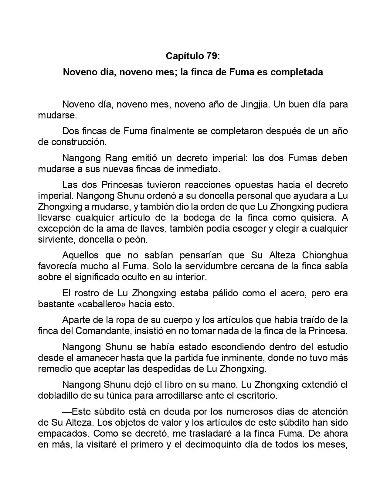Jing Wei Qing Shang (Novela) - Capítulo 79 - Página 1 - LectorTMOo