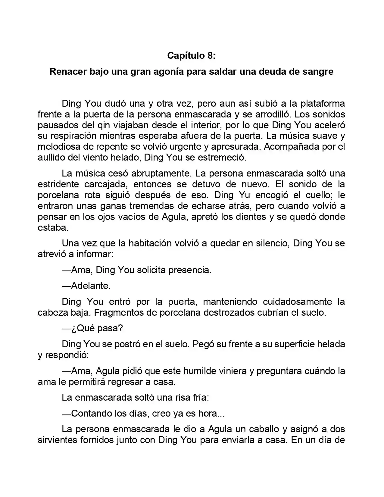 Jing Wei Qing Shang (Novela) - Capítulo 8 - Página 1 - LectorTMOo