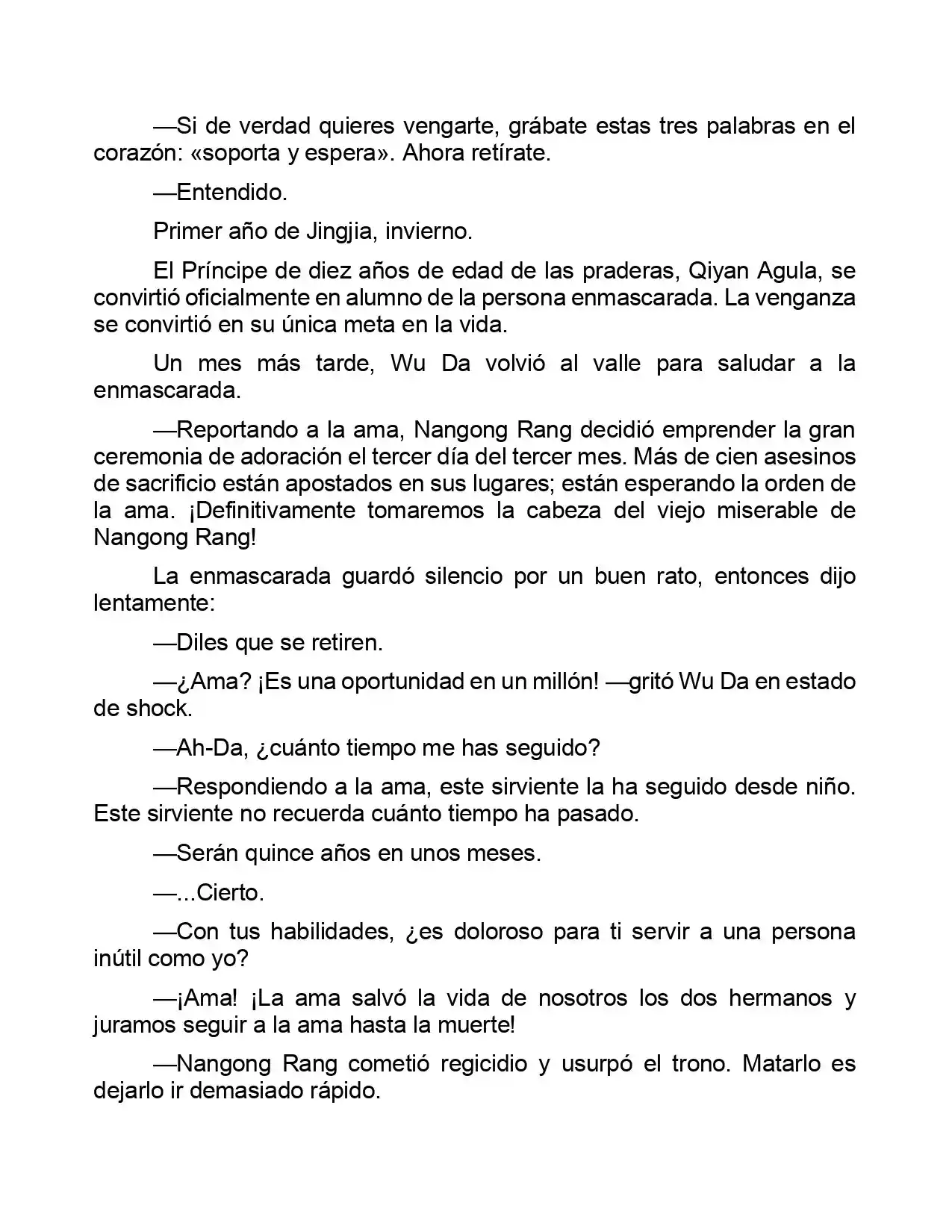 Jing Wei Qing Shang (Novela) - Capítulo 8 - Página 7 - LectorTMOo