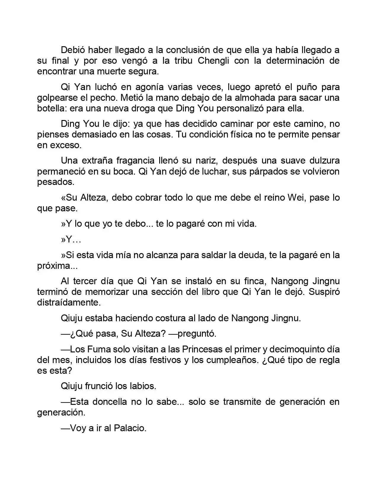 Jing Wei Qing Shang (Novela) - Capítulo 80 - Página 7 - LectorTMOo