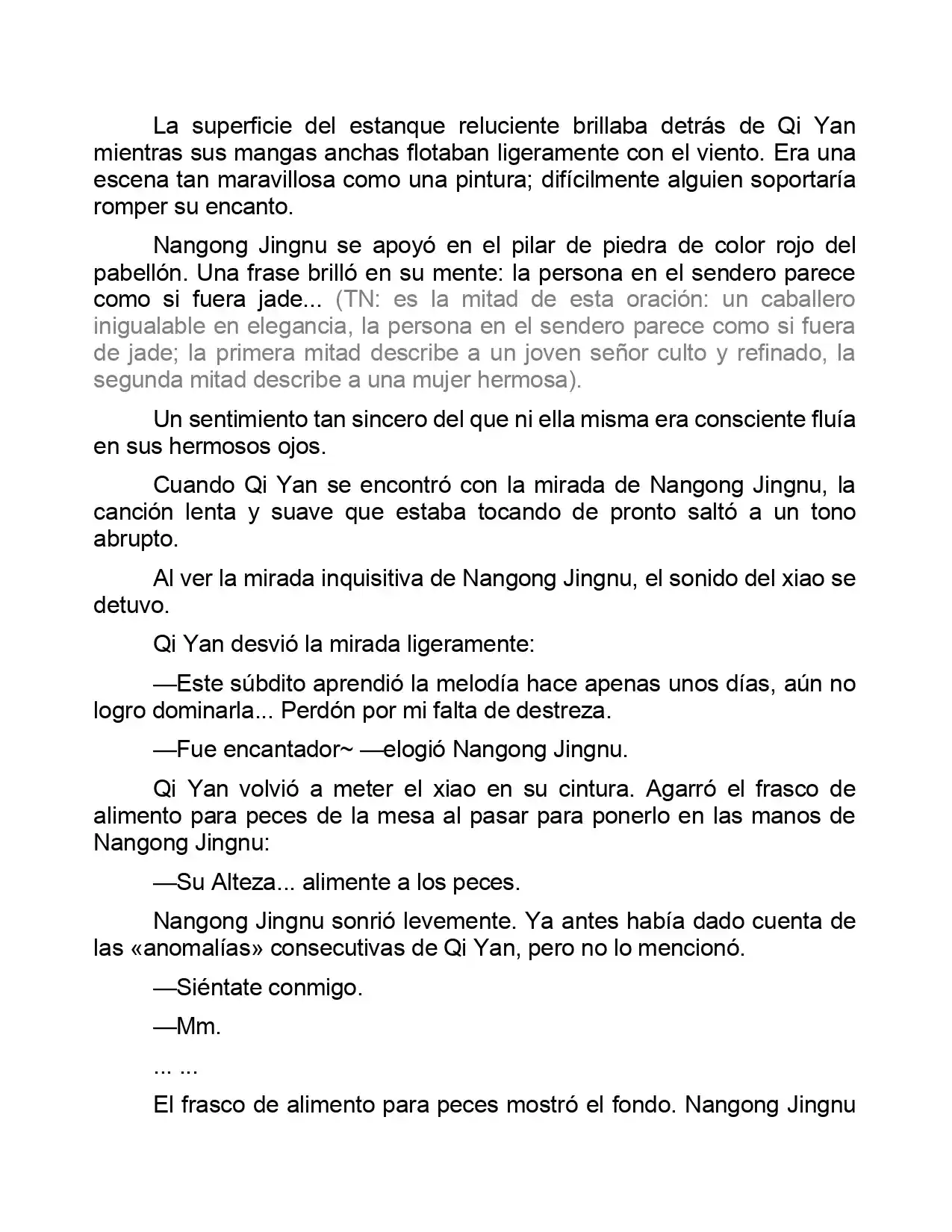 Jing Wei Qing Shang (Novela) - Capítulo 83 - Página 6 - LectorTMOo