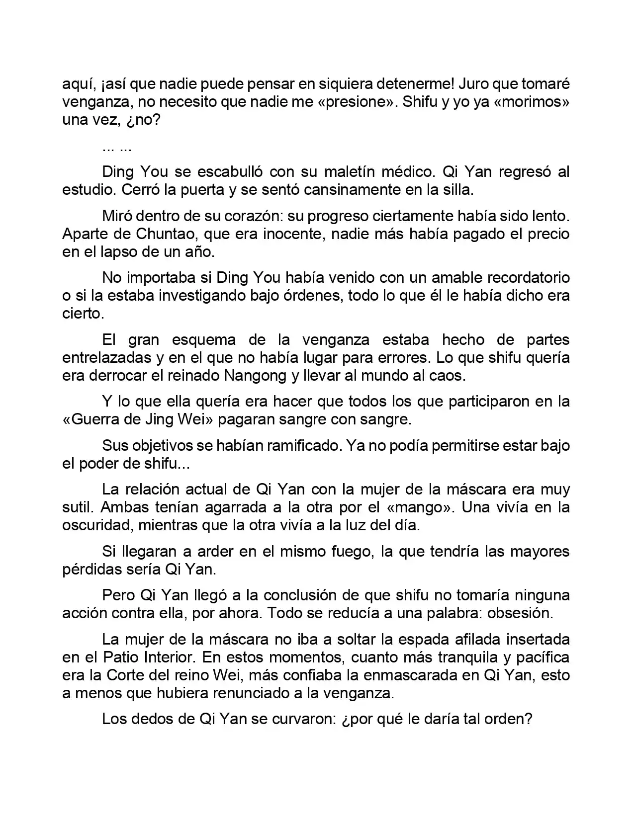 Jing Wei Qing Shang (Novela) - Capítulo 84 - Página 6 - LectorTMOo
