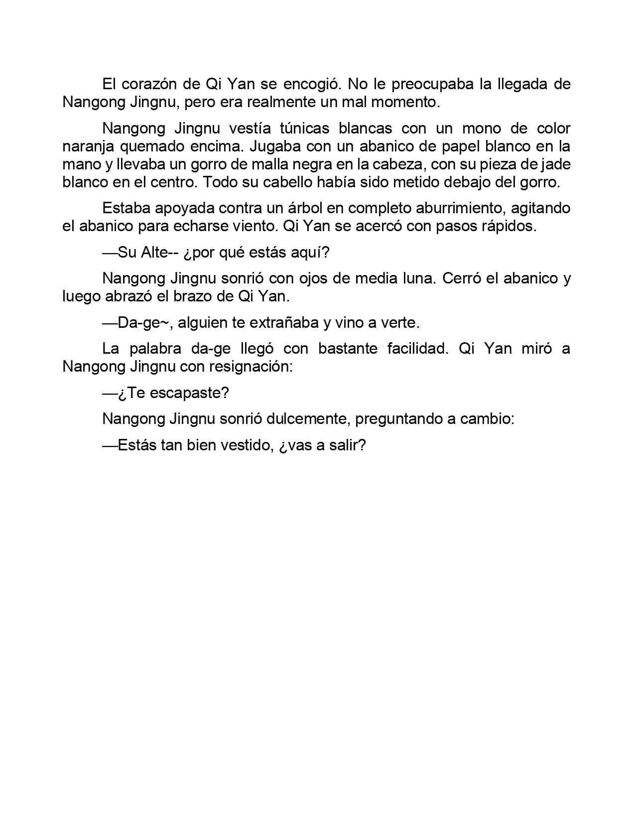 Jing Wei Qing Shang (Novela) - Capítulo 87 - Página 8 - LectorTMOo