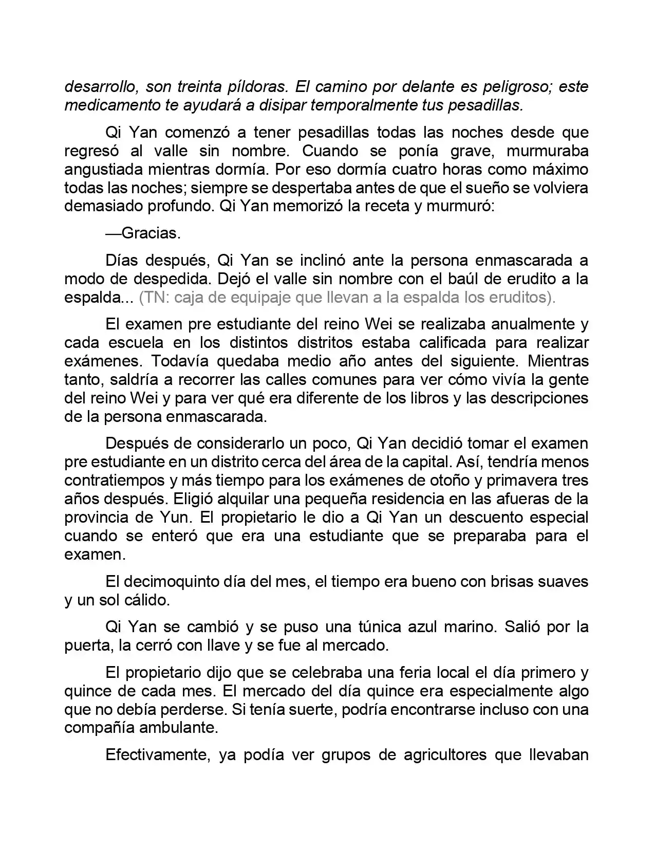 Jing Wei Qing Shang (Novela) - Capítulo 9 - Página 5 - LectorTMOo