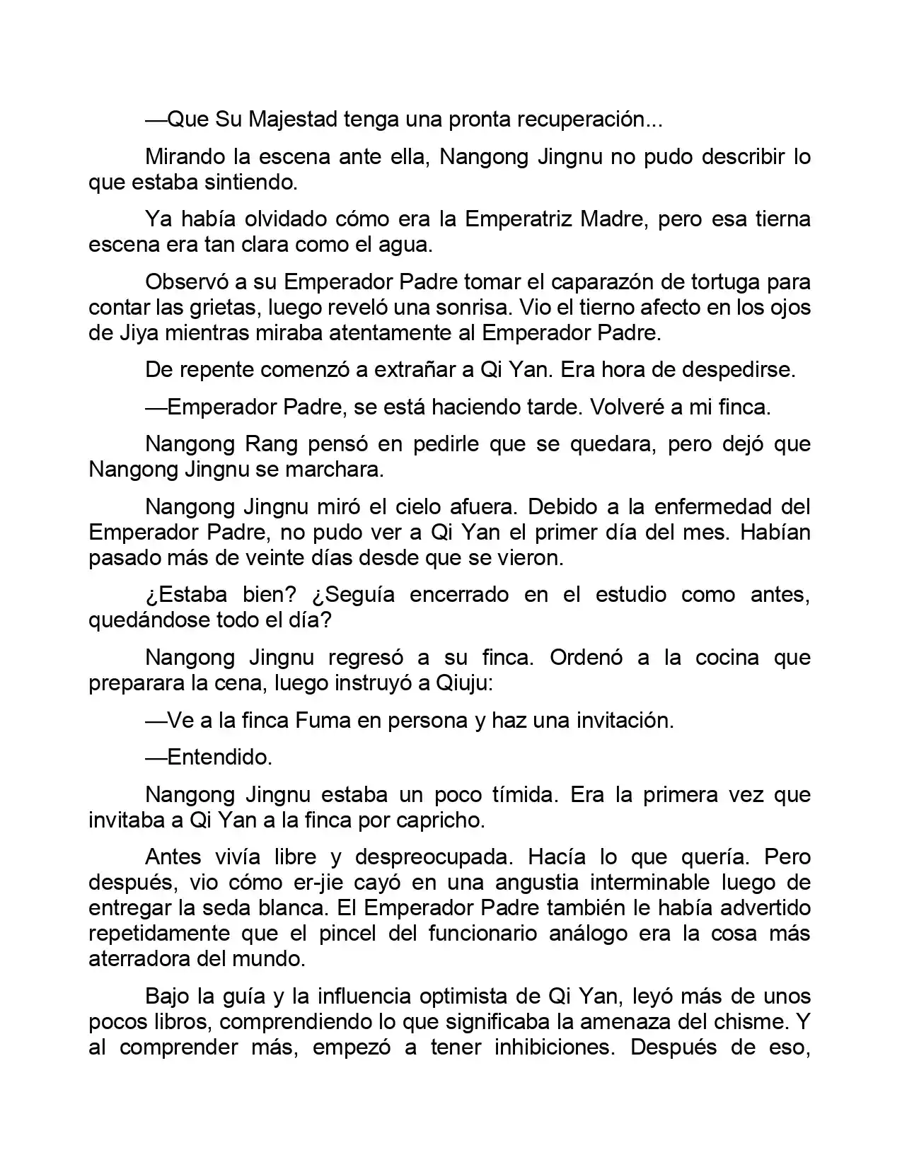 Jing Wei Qing Shang (Novela) - Capítulo 90 - Página 4 - LectorTMOo