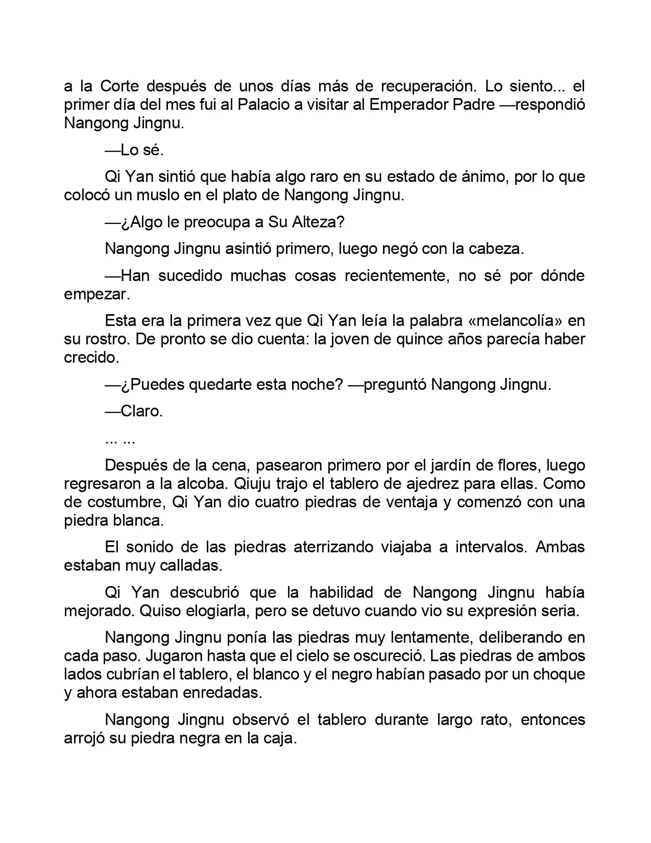 Jing Wei Qing Shang (Novela) - Capítulo 90 - Página 6 - LectorTMOo