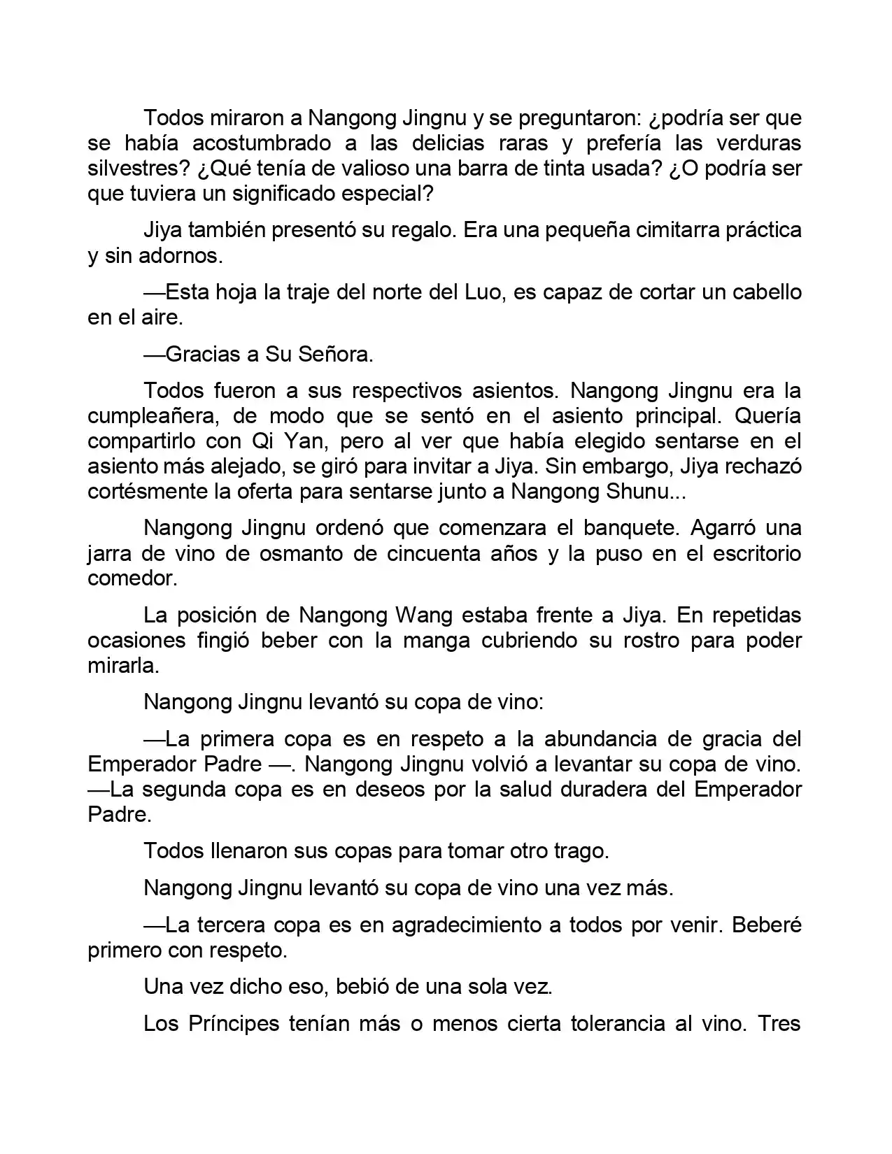 Jing Wei Qing Shang (Novela) - Capítulo 92 - Página 6 - LectorTMOo
