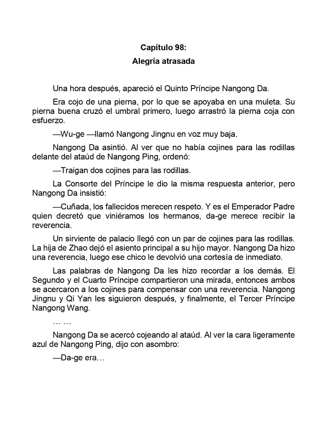 Jing Wei Qing Shang (Novela) - Capítulo 98 - Página 1 - LectorTMOo