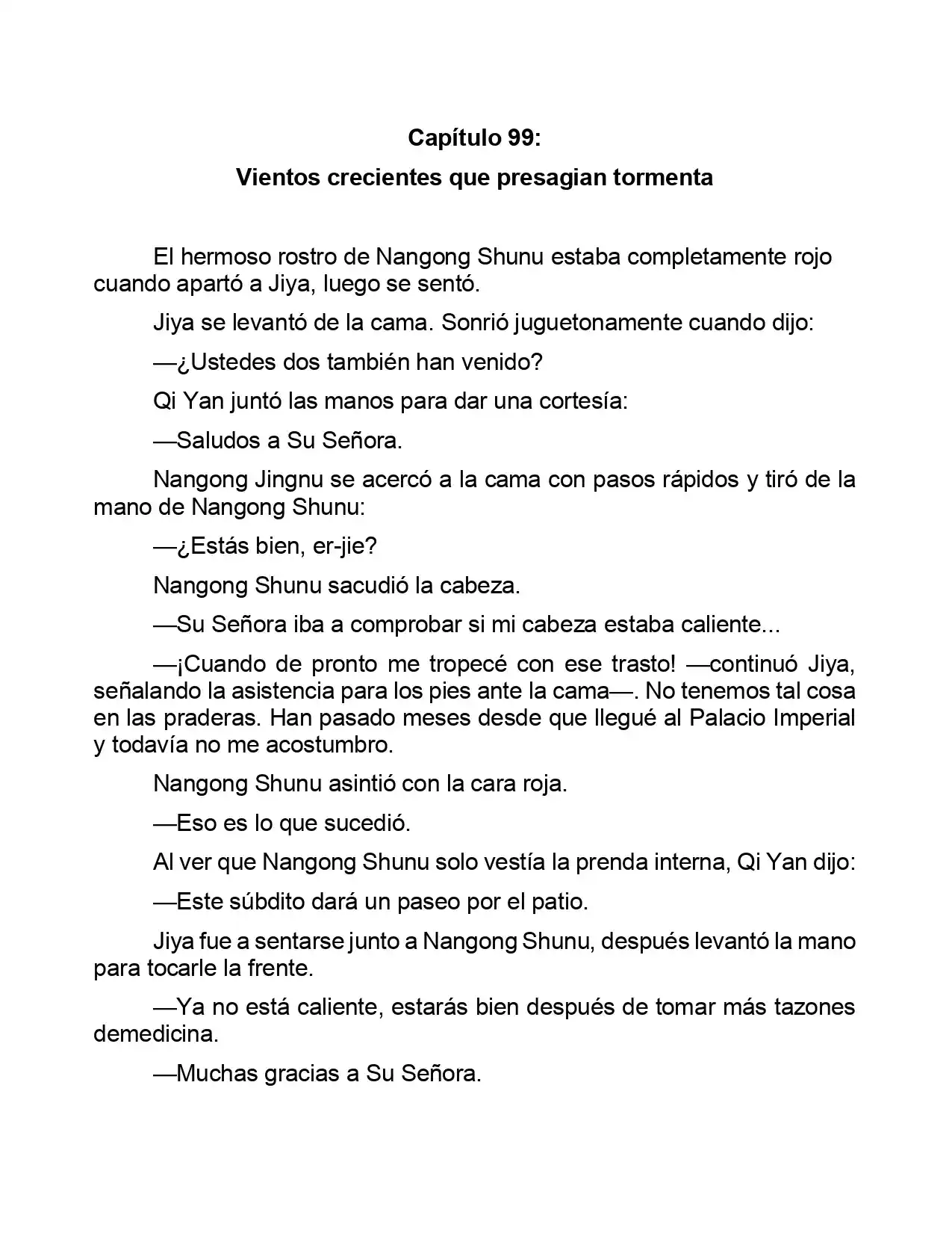 Jing Wei Qing Shang (Novela) - Capítulo 99 - Página 1 - LectorTMOo