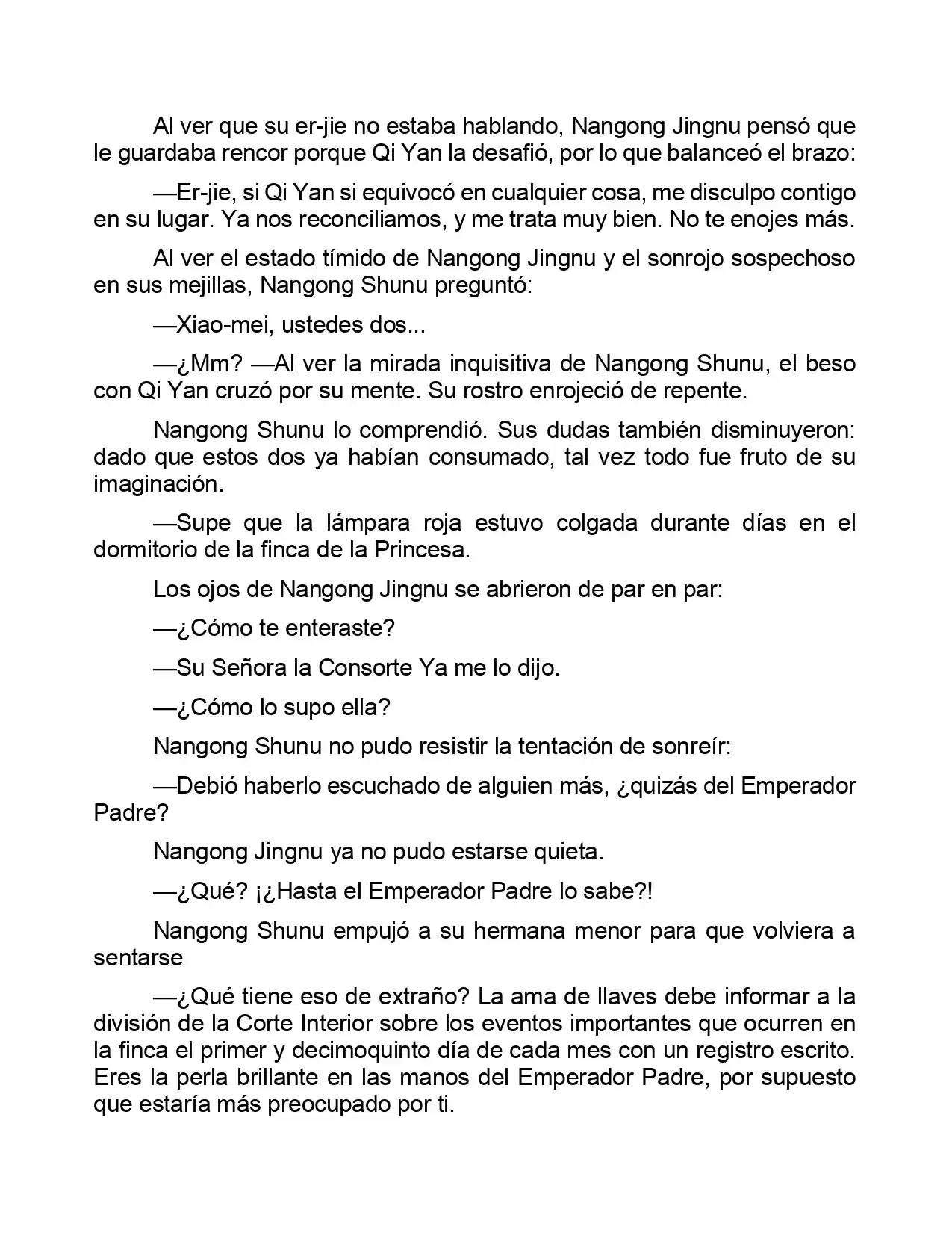 Jing Wei Qing Shang (Novela) - Capítulo 99 - Página 6 - LectorTMOo