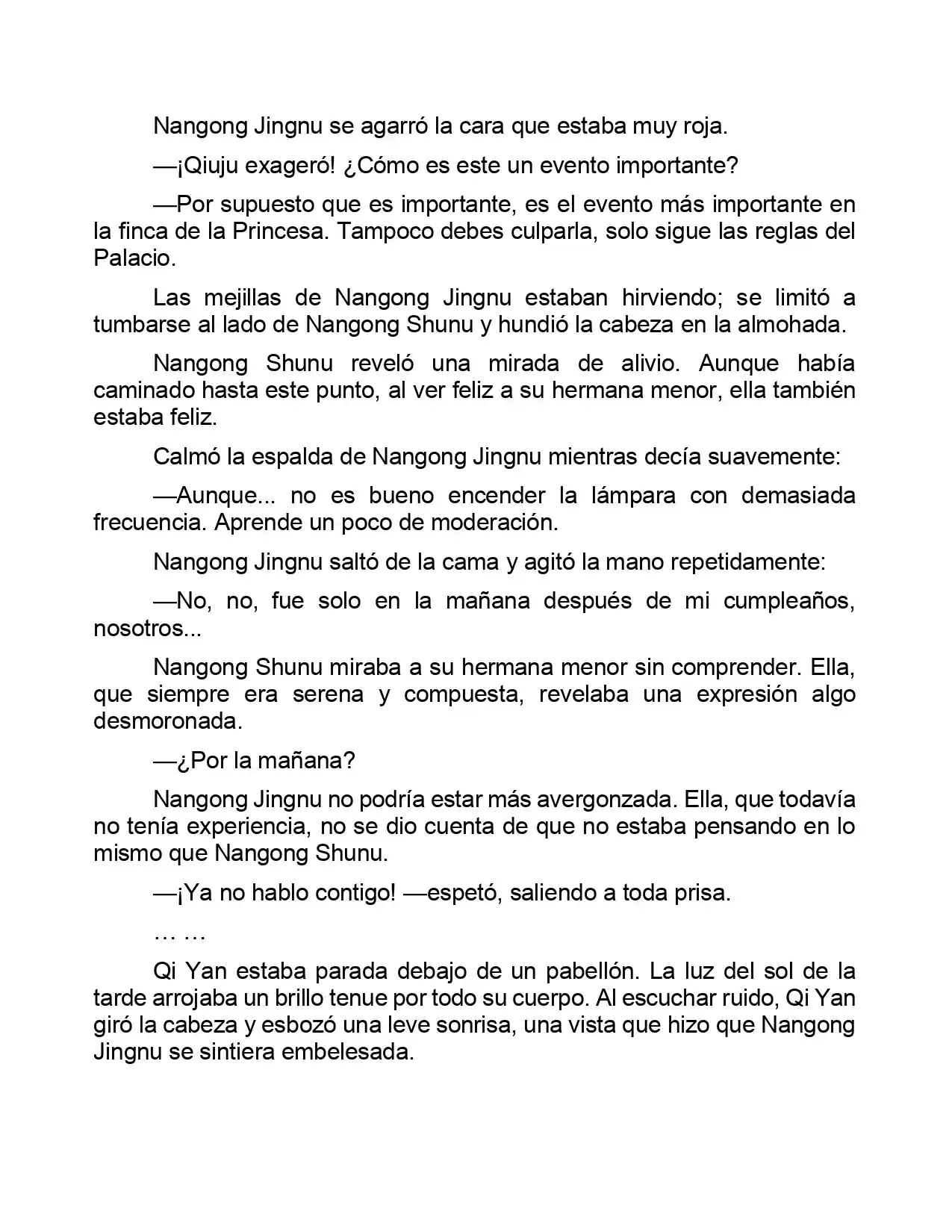 Jing Wei Qing Shang (Novela) - Capítulo 99 - Página 7 - LectorTMOo