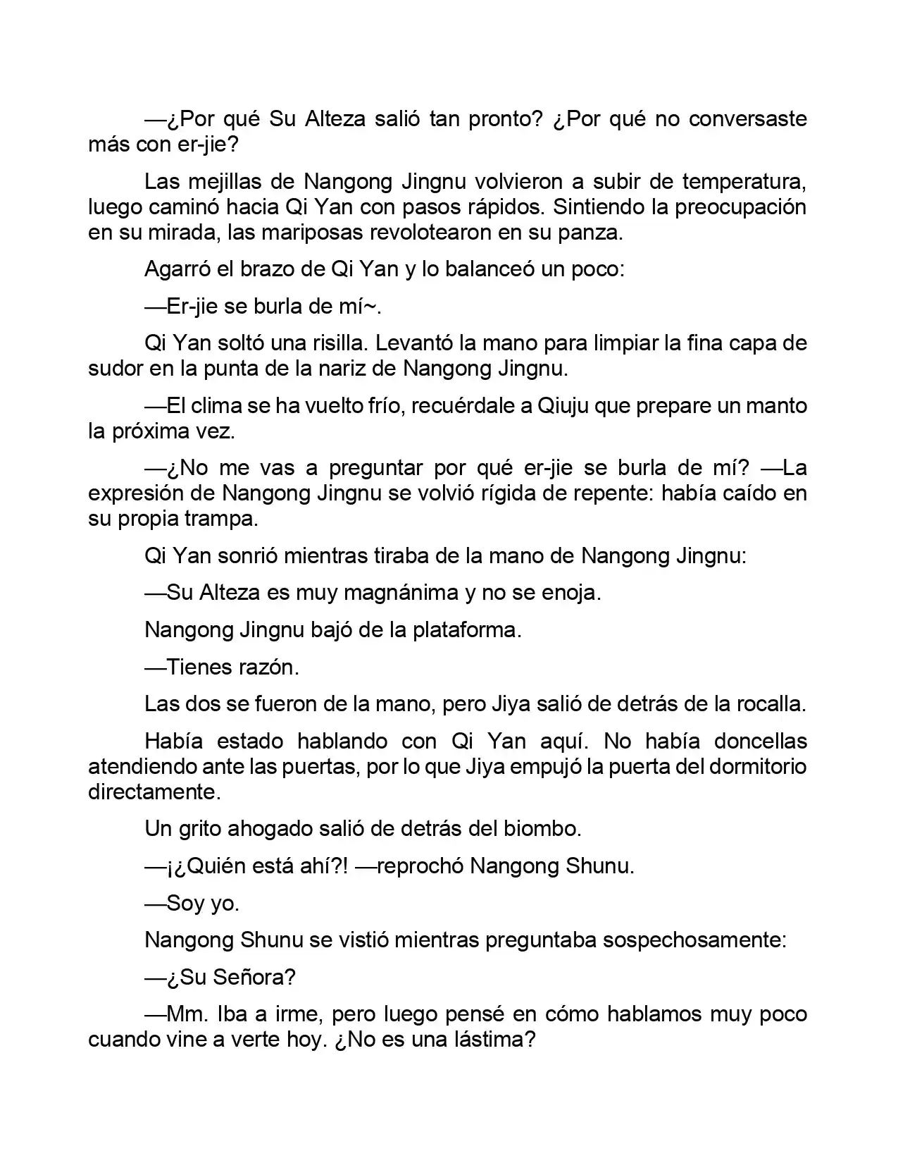 Jing Wei Qing Shang (Novela) - Capítulo 99 - Página 8 - LectorTMOo