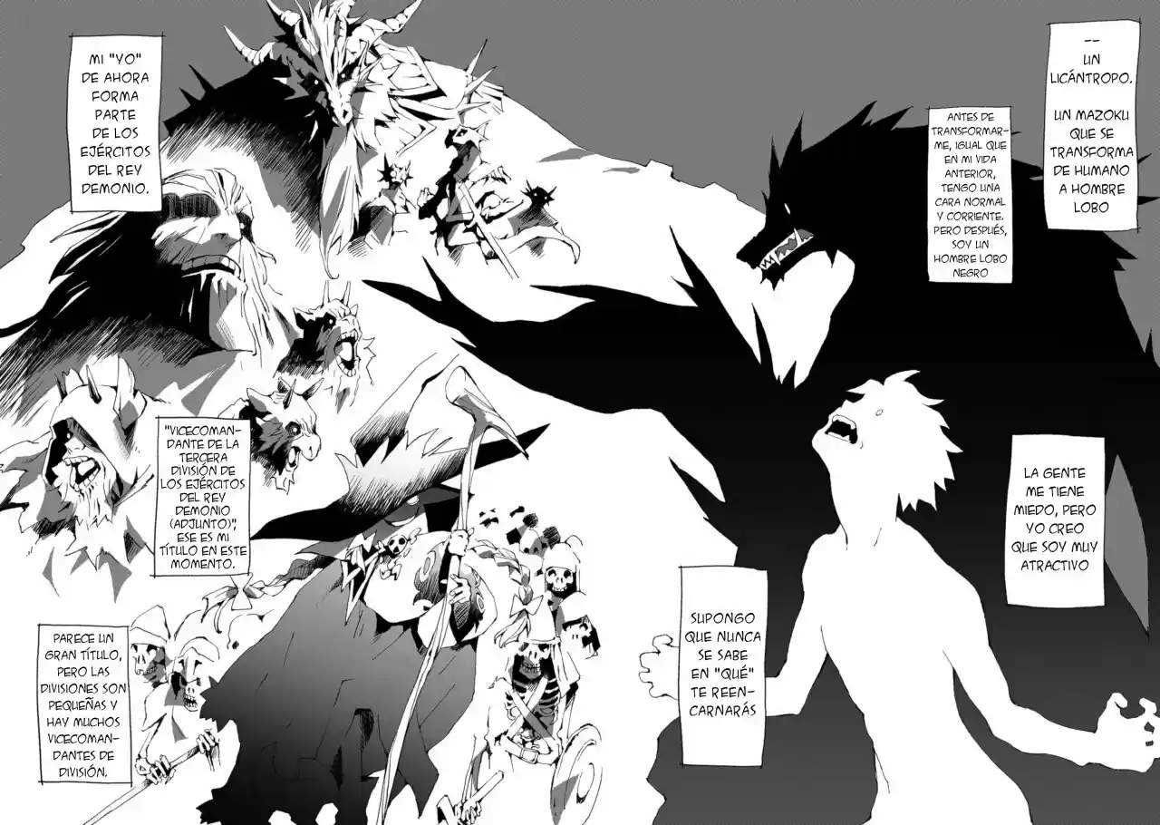 Jinrou E No Tensei, Maou No Fukukan: Hajimari No Shou - Capítulo 1 - Página 8 - LectorTMOo