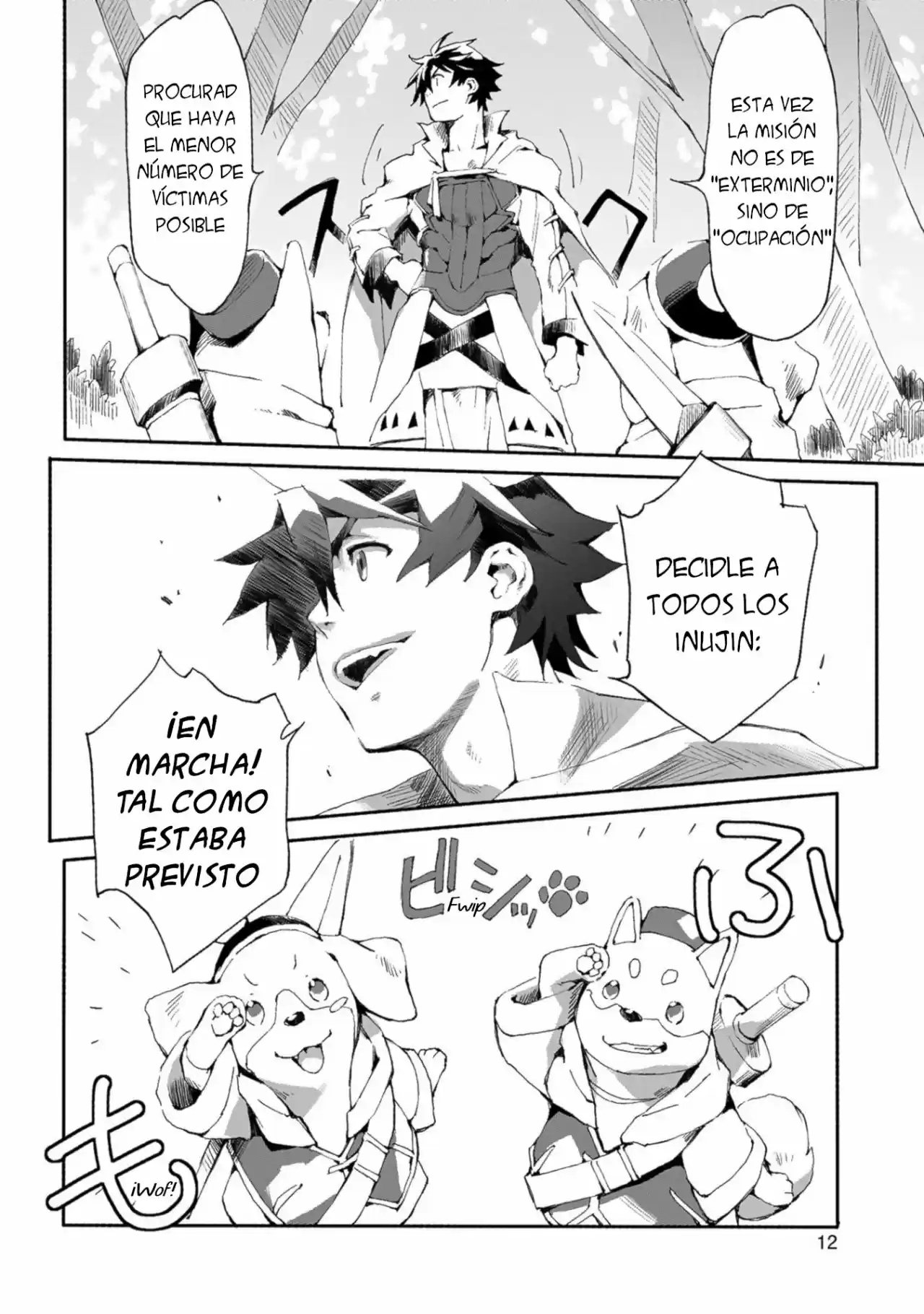 Jinrou E No Tensei, Maou No Fukukan: Hajimari No Shou - Capítulo 1 - Página 11 - LectorTMOo