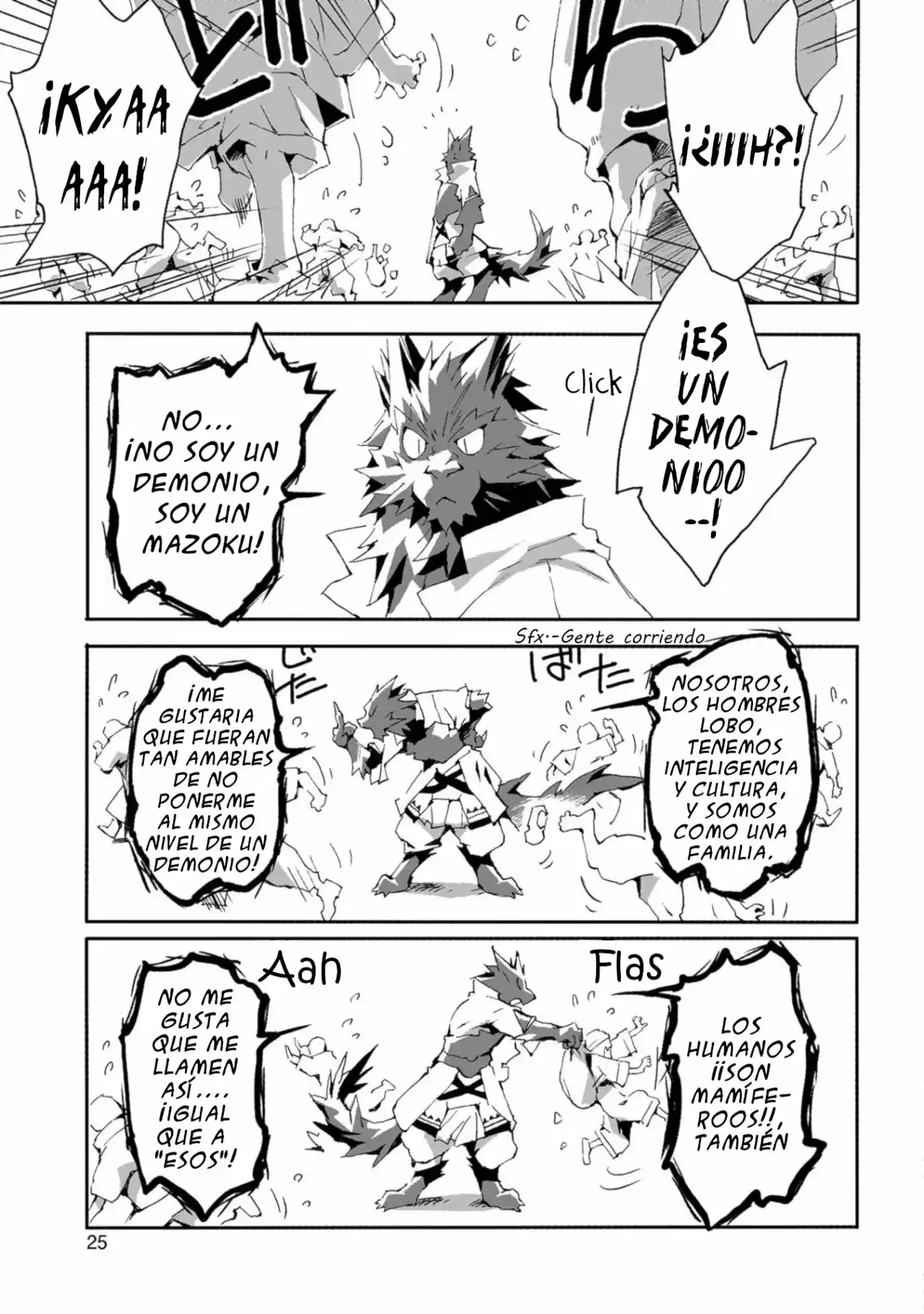 Jinrou E No Tensei, Maou No Fukukan: Hajimari No Shou - Capítulo 1 - Página 24 - LectorTMOo