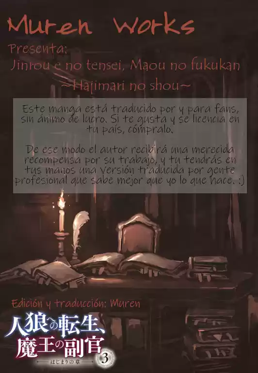 Jinrou E No Tensei, Maou No Fukukan: Hajimari No Shou - Capítulo 21 - Página 1 - LectorTMOo