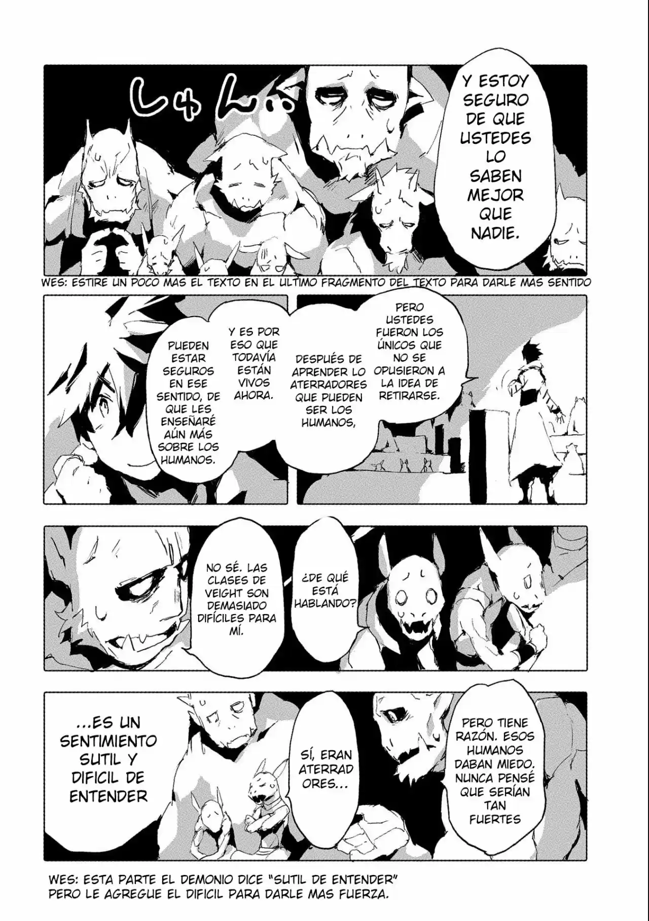 Jinrou E No Tensei, Maou No Fukukan: Hajimari No Shou - Capítulo 38 - Página 7 - LectorTMOo