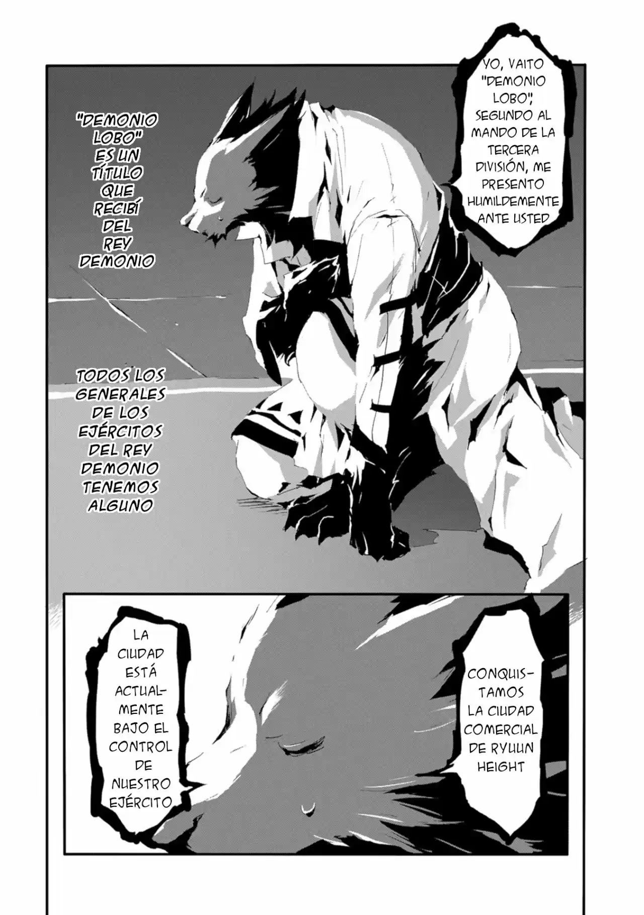 Jinrou E No Tensei, Maou No Fukukan: Hajimari No Shou - Capítulo 8 - Página 4 - LectorTMOo