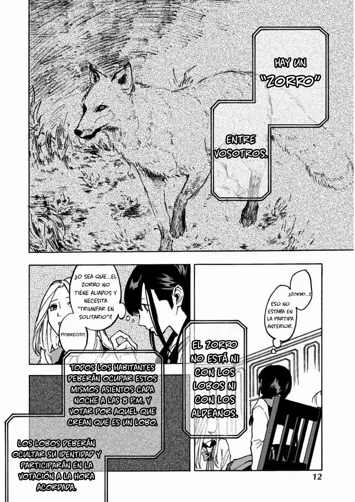 Jinrou Game: Crazy Fox - Capítulo 1 - Página 12 - LectorTMOo