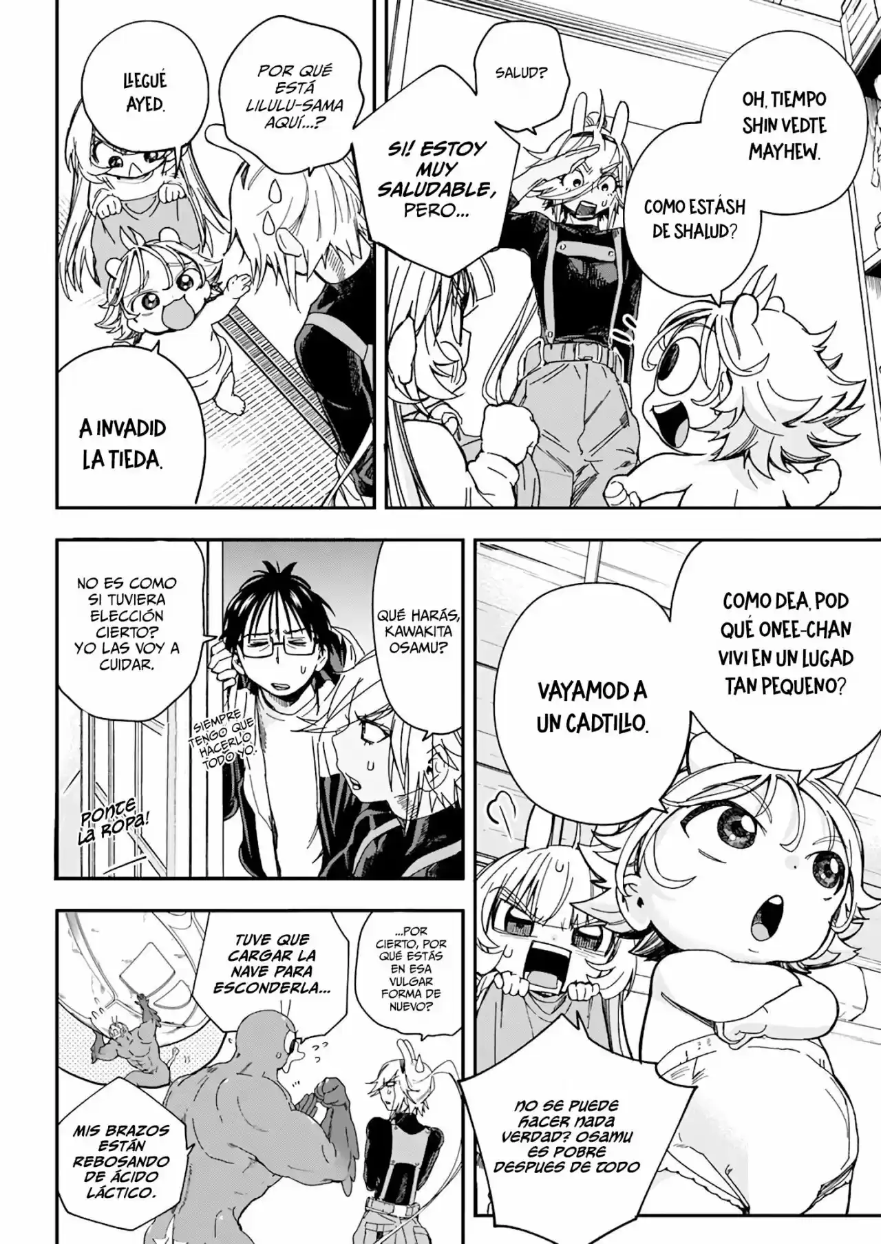 Jinrui Wo Metsubou Sasete Wa Ikemasen - Capítulo 23 - Página 5 - LectorTMOo