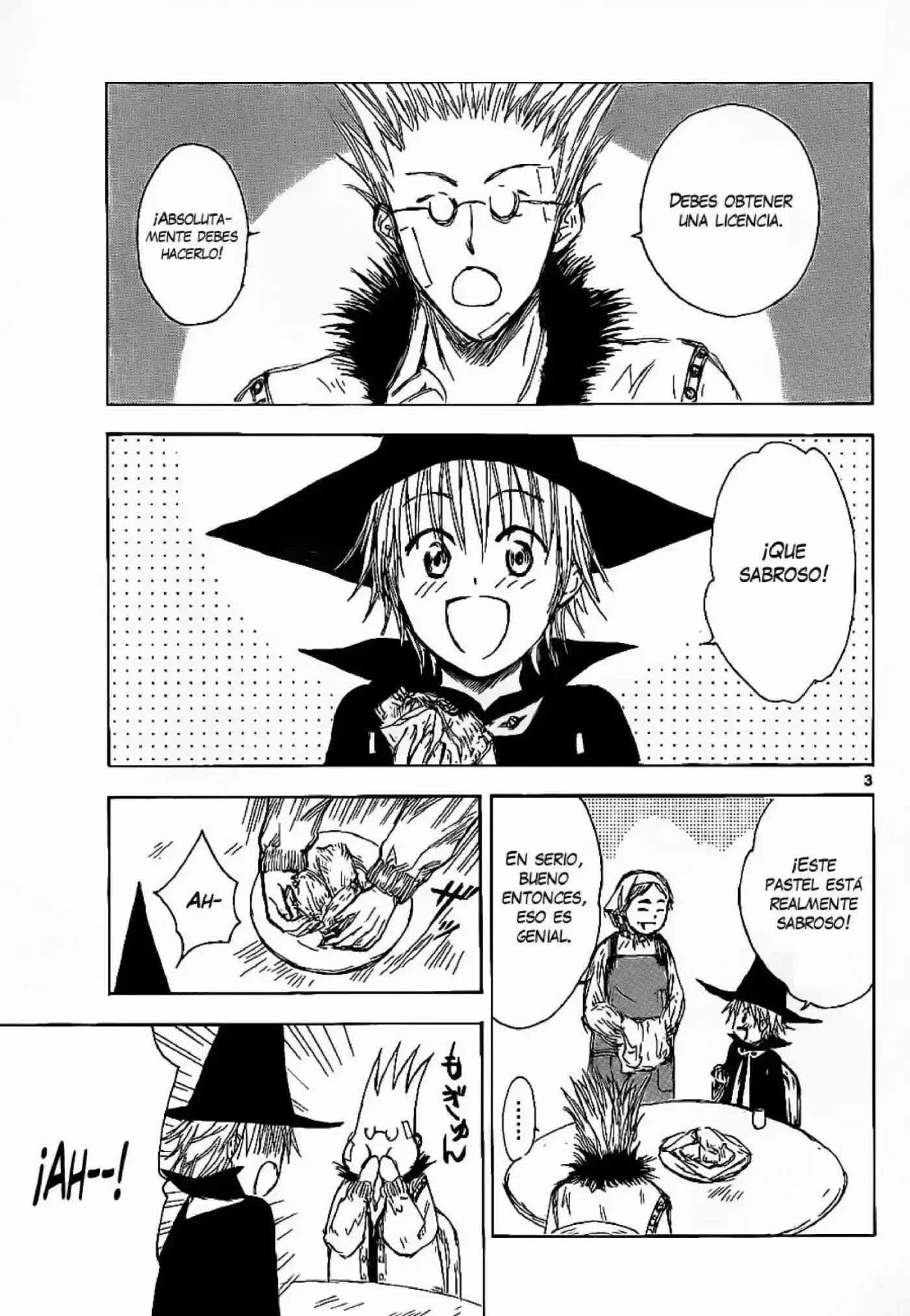 Jio To Ougon To Kinjirareta Mahou - Capítulo 3 - Página 5 - LectorTMOo