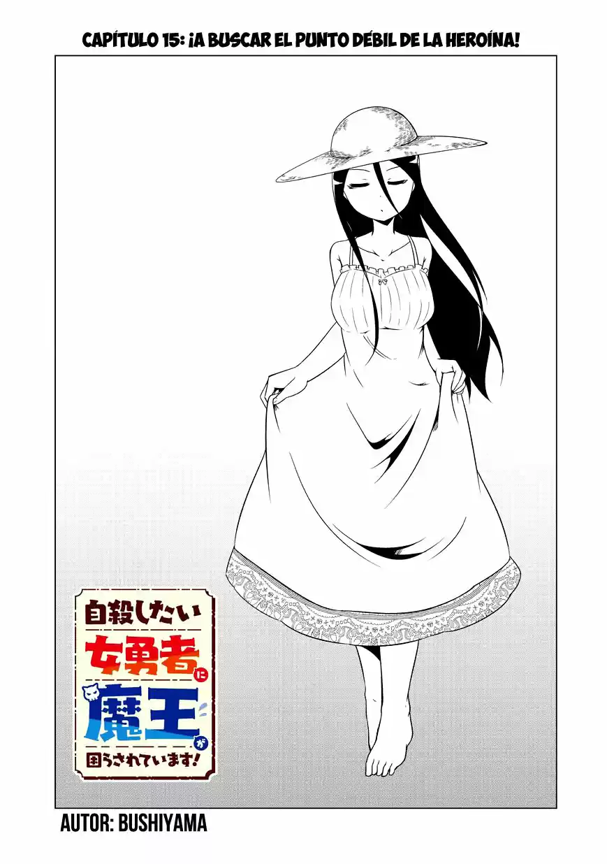 Jisatsu Shitai Onna Yuusha Ni Maou Ga Komarasareteimasu! - Capítulo 15 - Página 4 - LectorTMOo